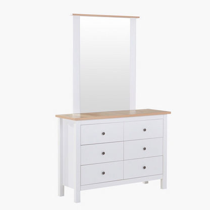 Hampton Mirror without 6-Drawer Double Dresser