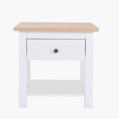 Hamptons End Table with Drawer