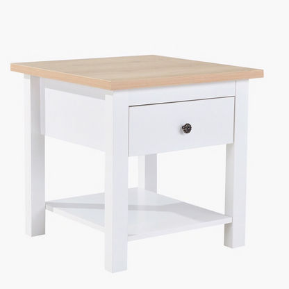 Hamptons End Table with Drawer