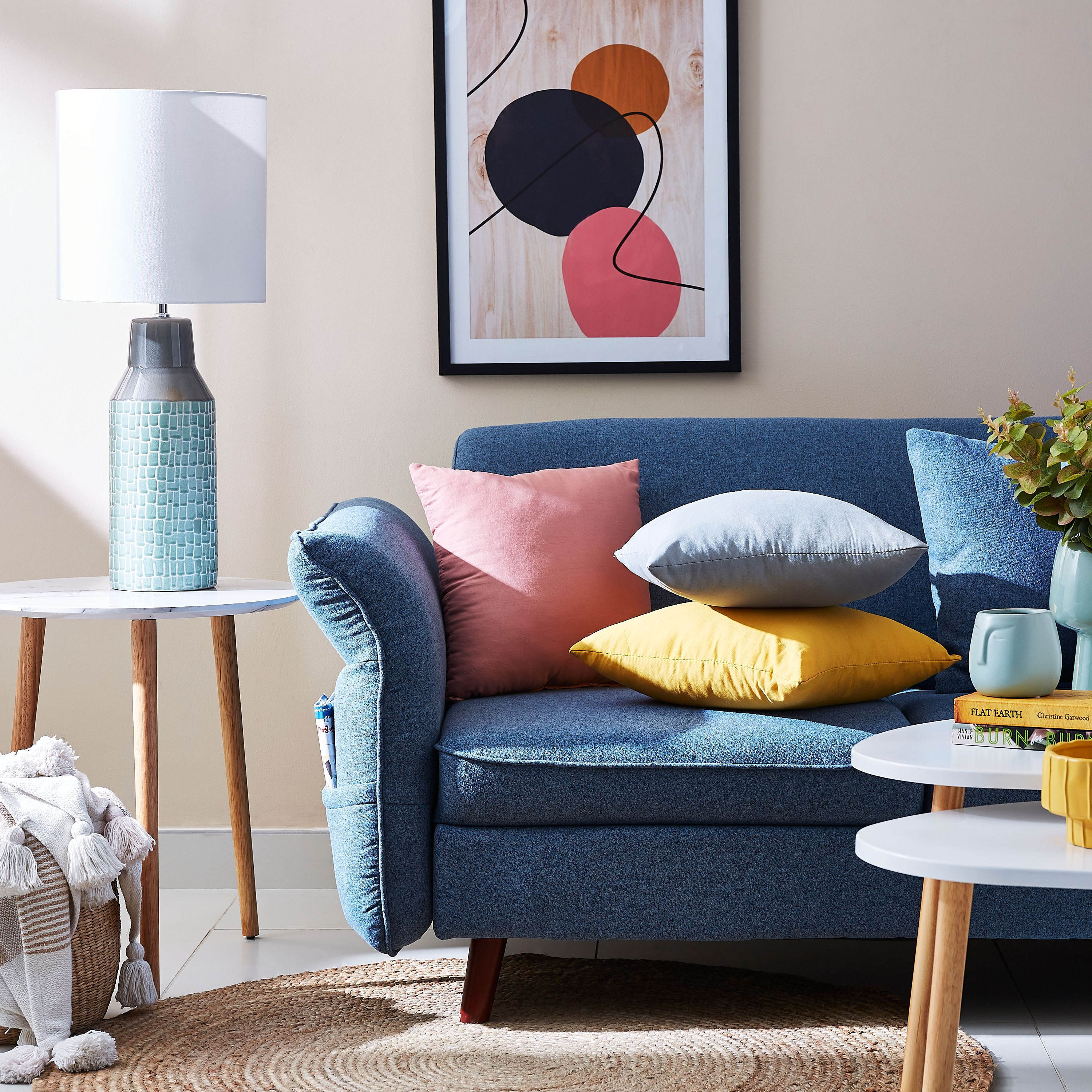 وسادة محشوة مايكروفايبر من بيلا - 40x40 سم-hbxlivingroom-furnishings-cushionsandcovers-filledcushions-image-4