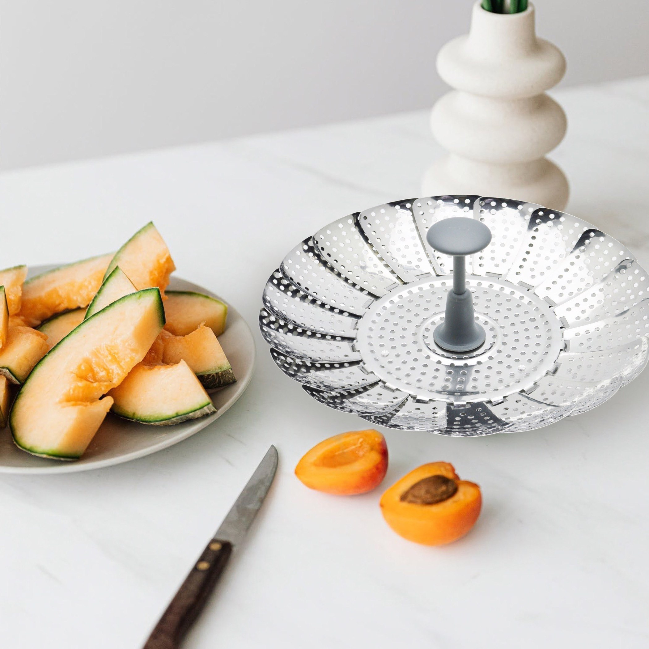 Fiona Expandable Steam Basket - 23 cm-hbxhomeware-hbxkitchen-image-1