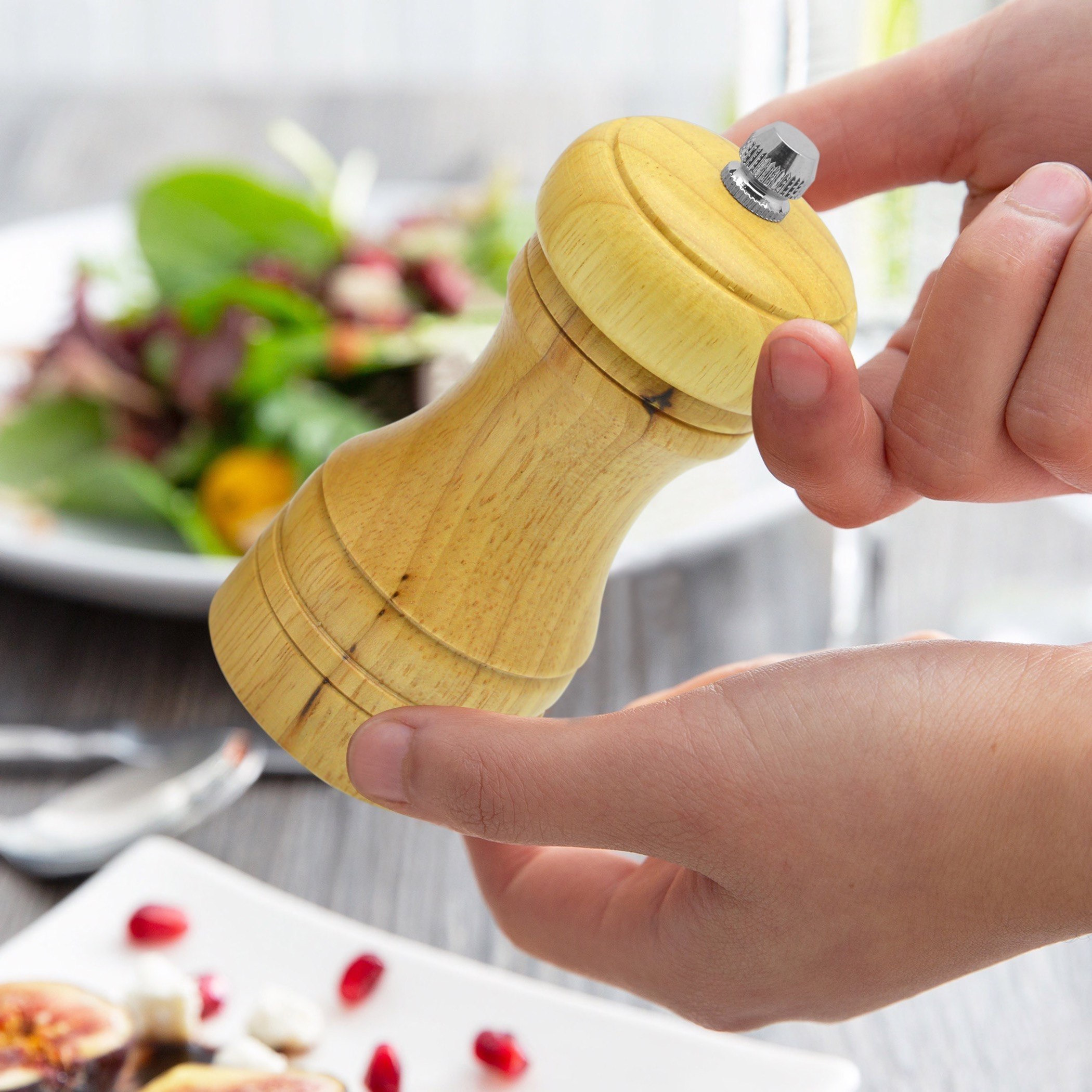 Fiona Wooden Salt and Pepper Mill-hbxhomeware-hbxkitchen-image-2