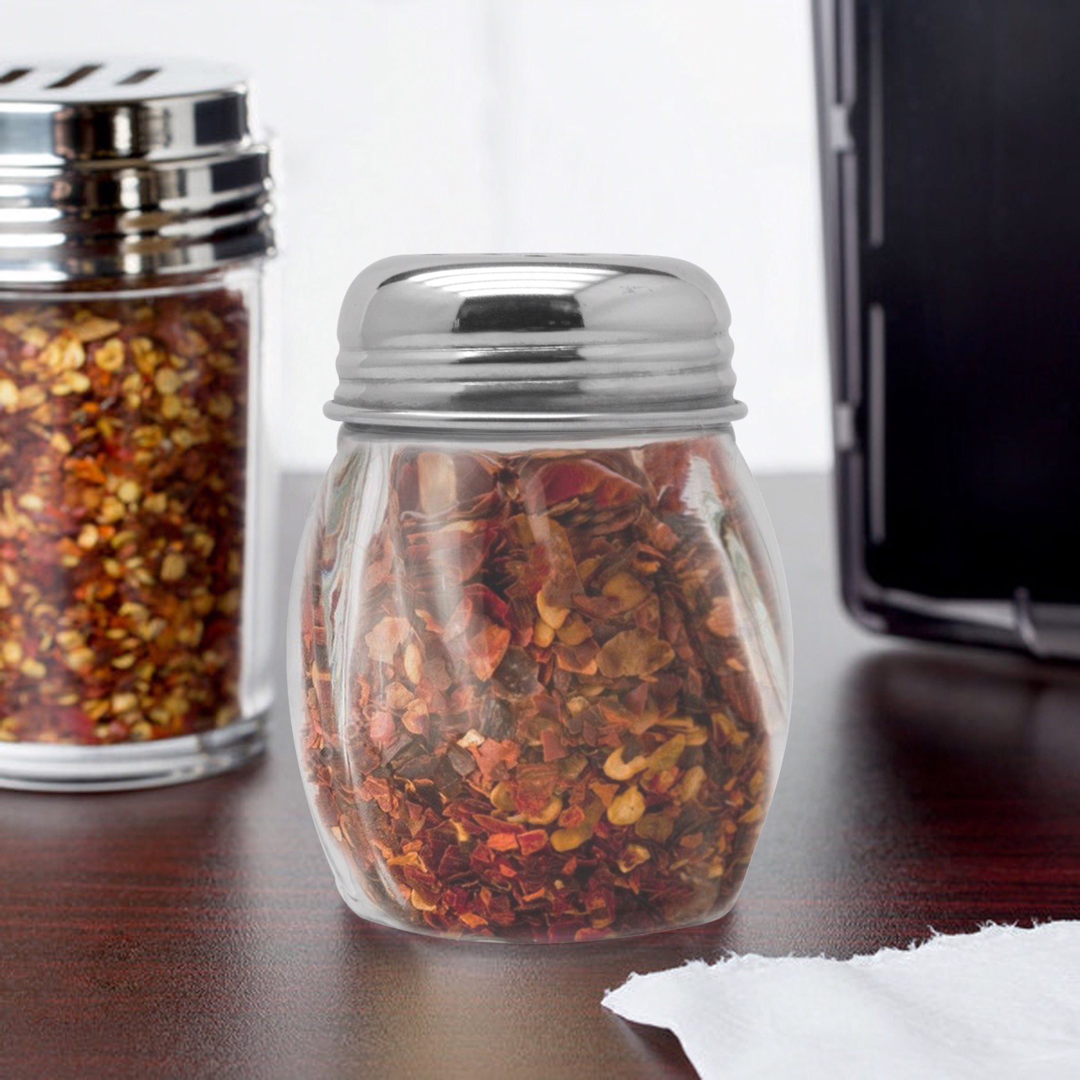 Fiona Glass Cheese Shaker with Perforated Top - 5x9 cm-hbxhomeware-hbxkitchen-image-1