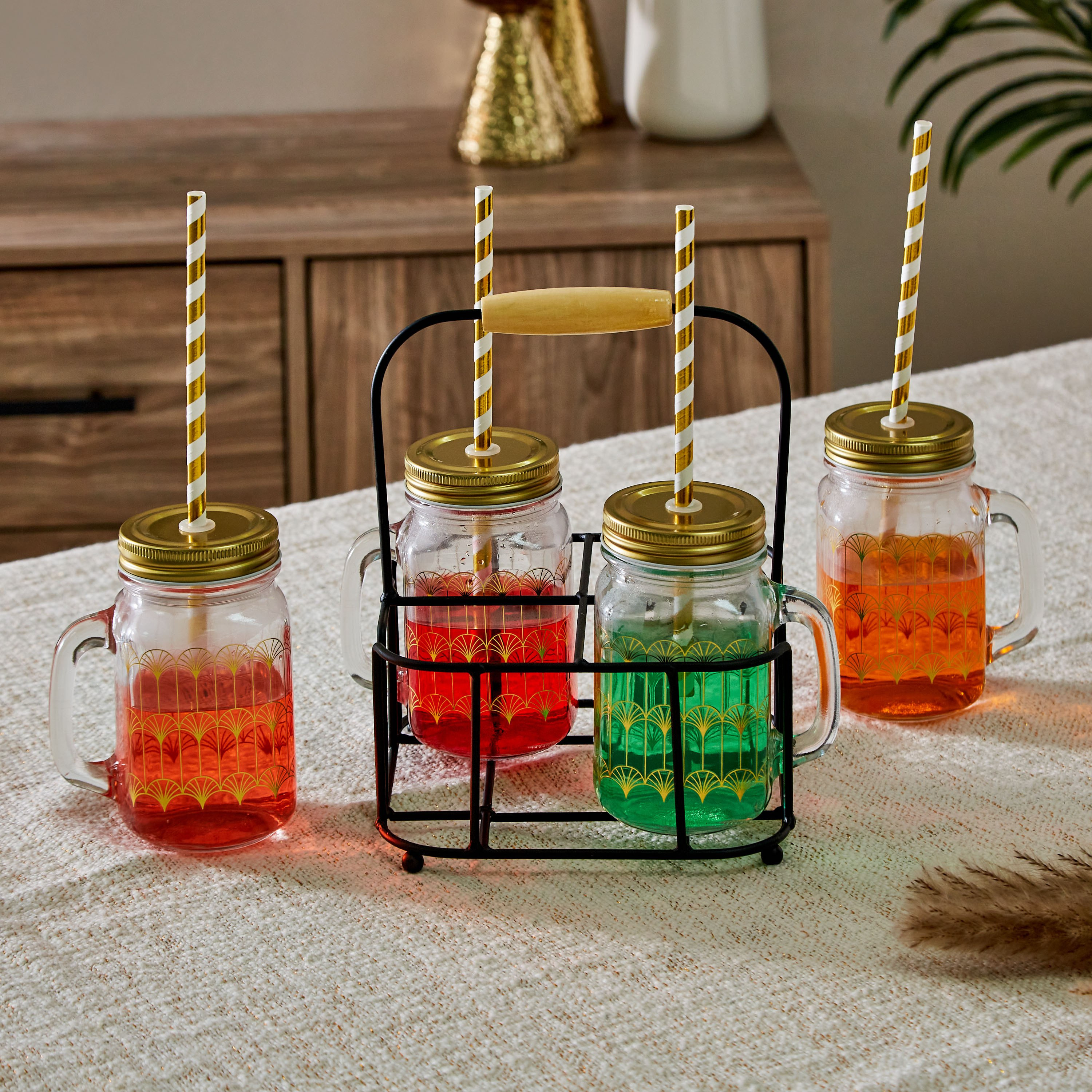 طقم جرة مع حامل من مافيريك 4 قطع - 450 مل-hbxhomeware-hbxkitchen-image-1