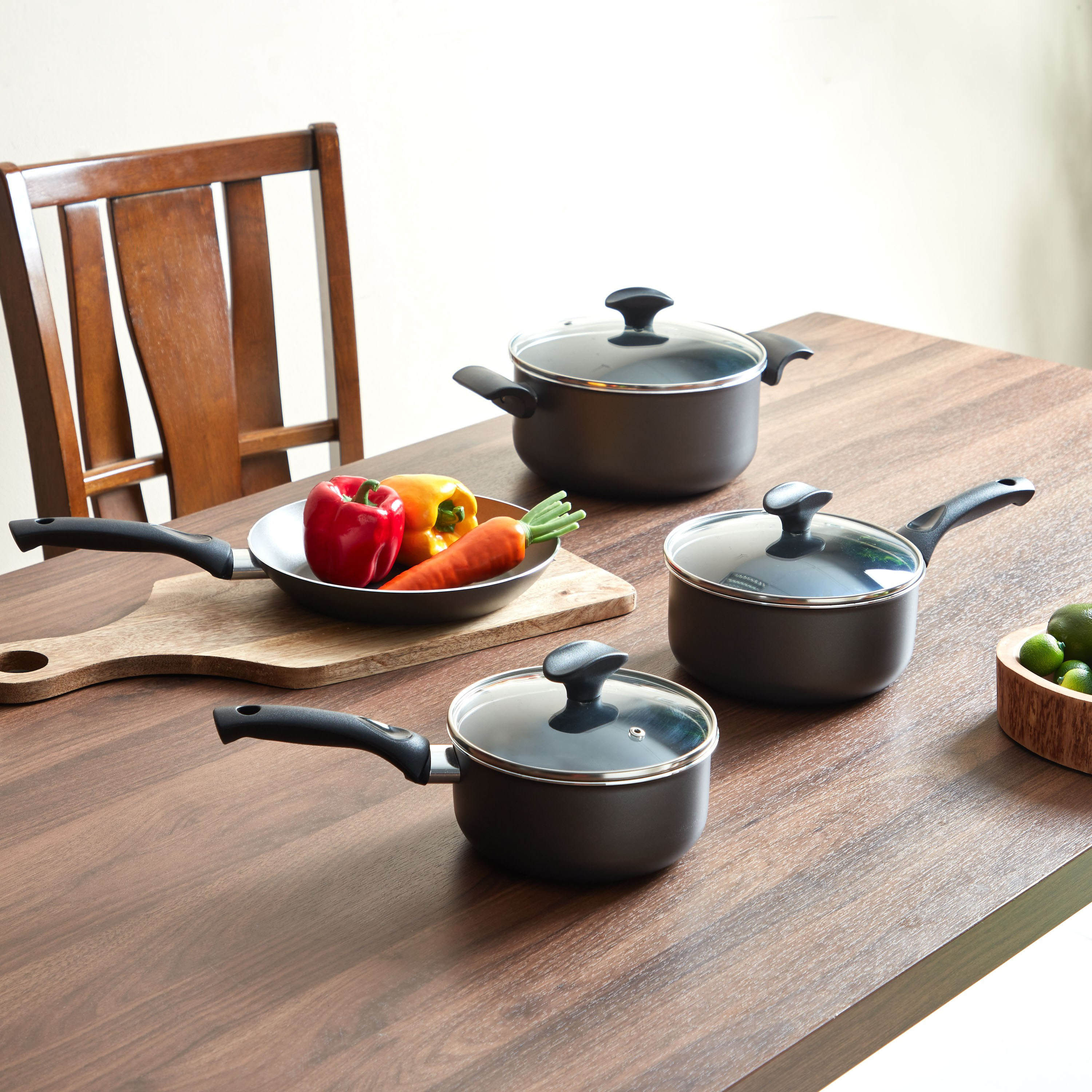 طقم أواني طهي غير لاصقة 7 قطع من ترامونتينا رافينا-hbxkitchen-kitchenware-foodpreparation-image-1