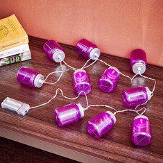 Orla 10-Piece LED Plastic Bottle String Lights - 165 cms