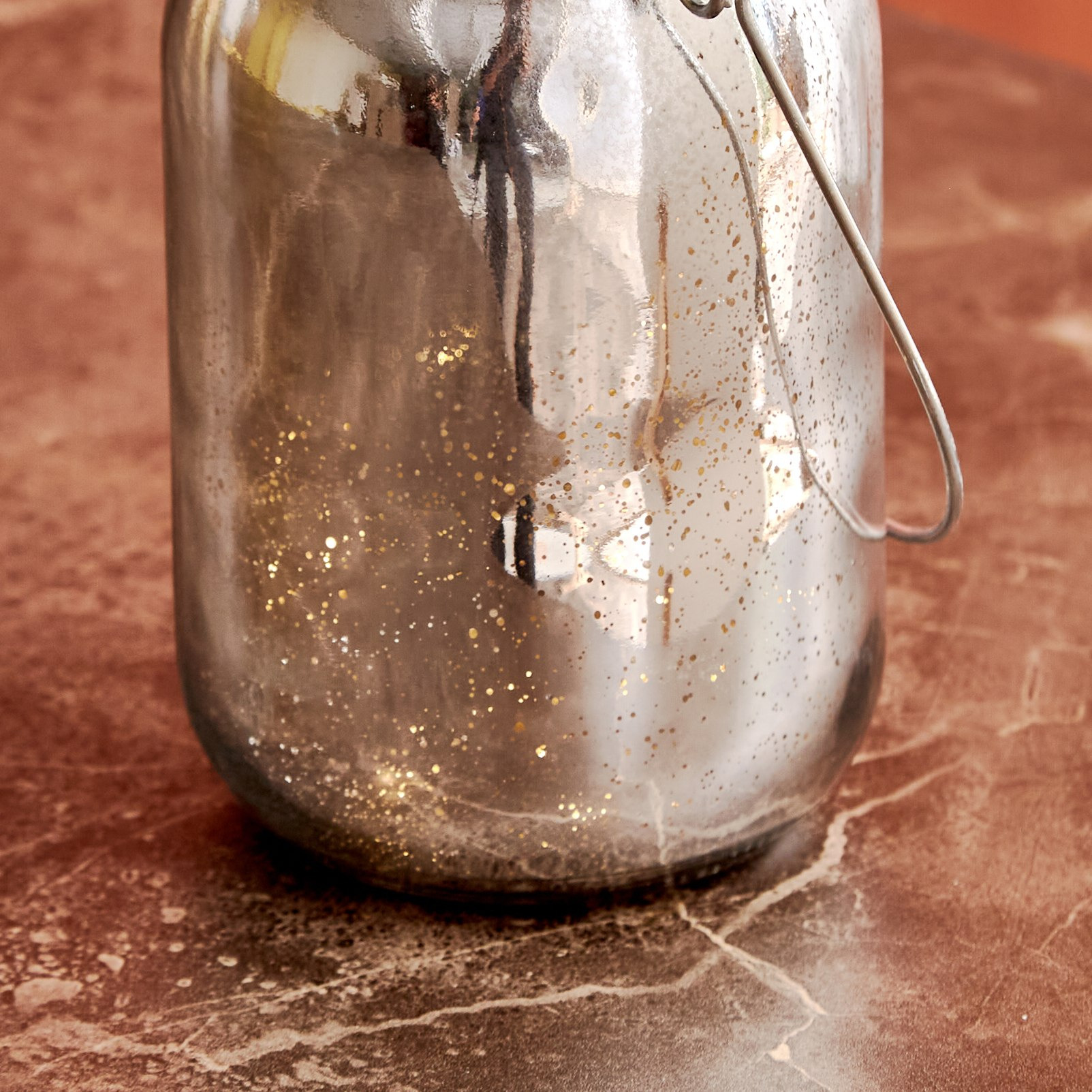 Orla Glass Cylindrical Bottle with 10 Micro LED Lights - 8x8x13.5 cm-hbxdiningroom-lighting-decorativesandstringlights-image-4