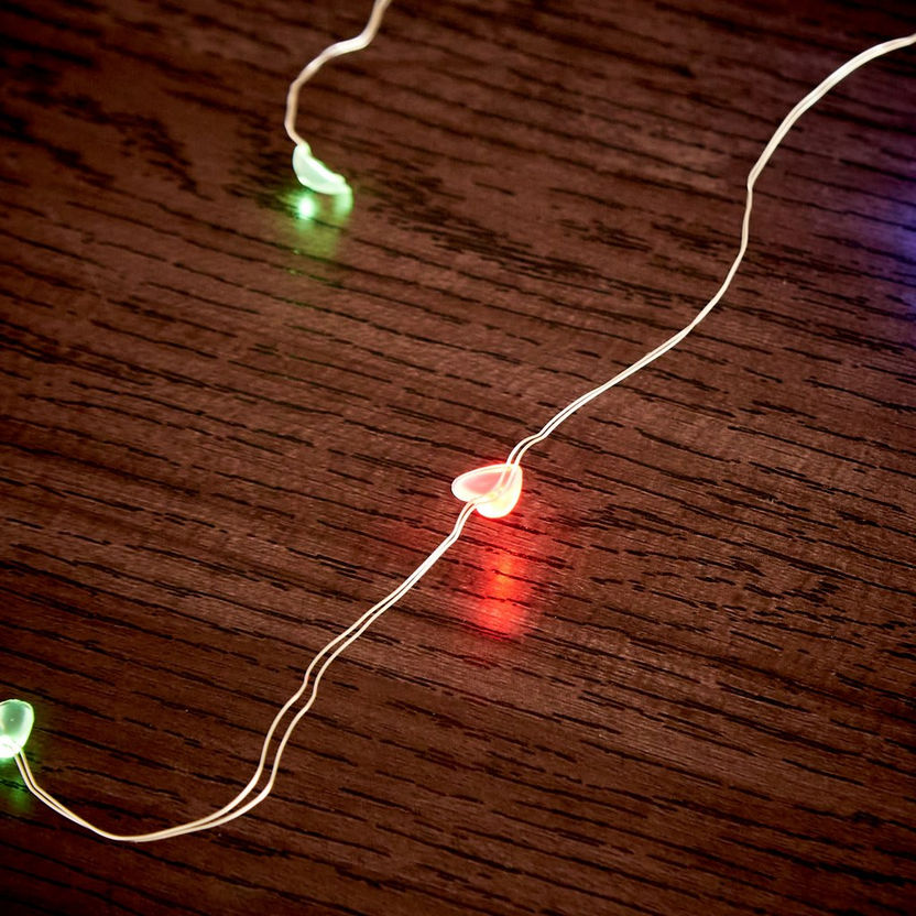 Orla 10 Micro Heart LED String Light - 130 cm-Decoratives and String Lights-image-2