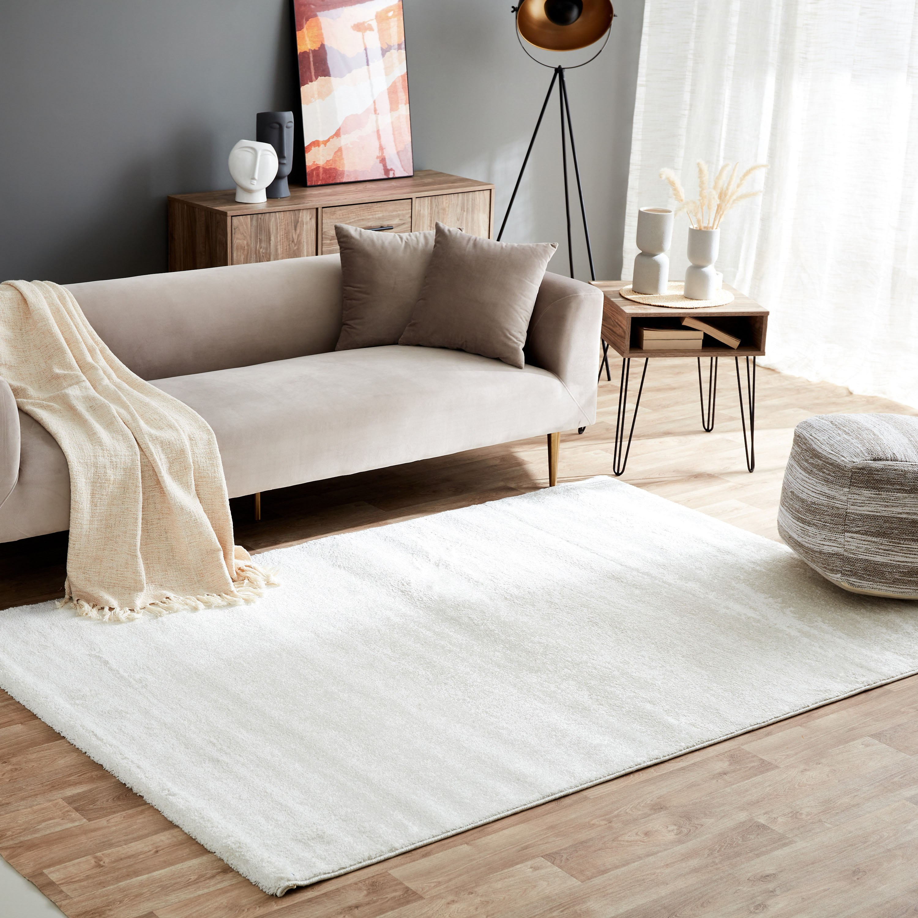 سجادة بولي بروبلين كثيفة مقاومة للبقع من وينزا - 160x230 سم-hbxdecorandfurnishings-floorcoverings-rugs-image-1