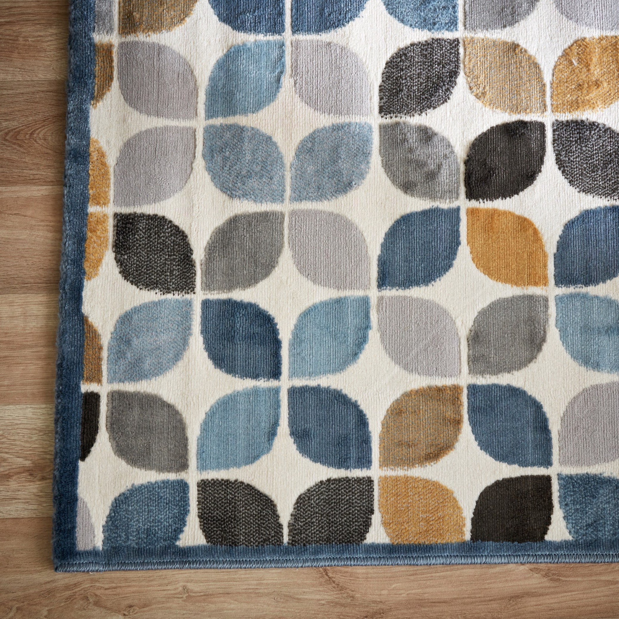 سجادة بولي بروبلين مقاومة للبقع من كاستيلو فايب - 80x150 سم-hbxdecorandfurnishings-floorcoverings-rugs-image-2