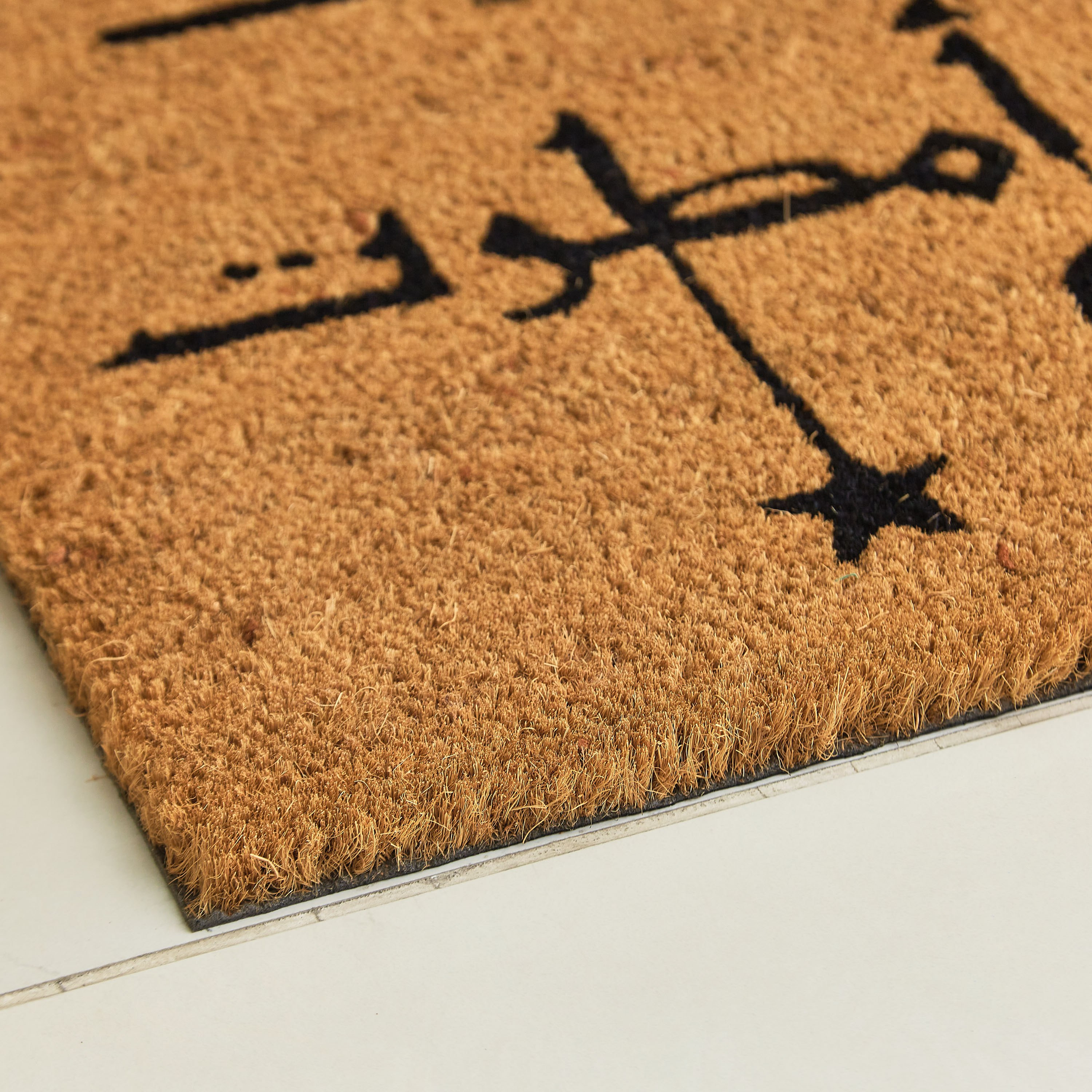 سجادة باب من ألياف جوز الهند بطبعات - 45x75 سم-hbxhomeware-hbxlivingroom-image-3