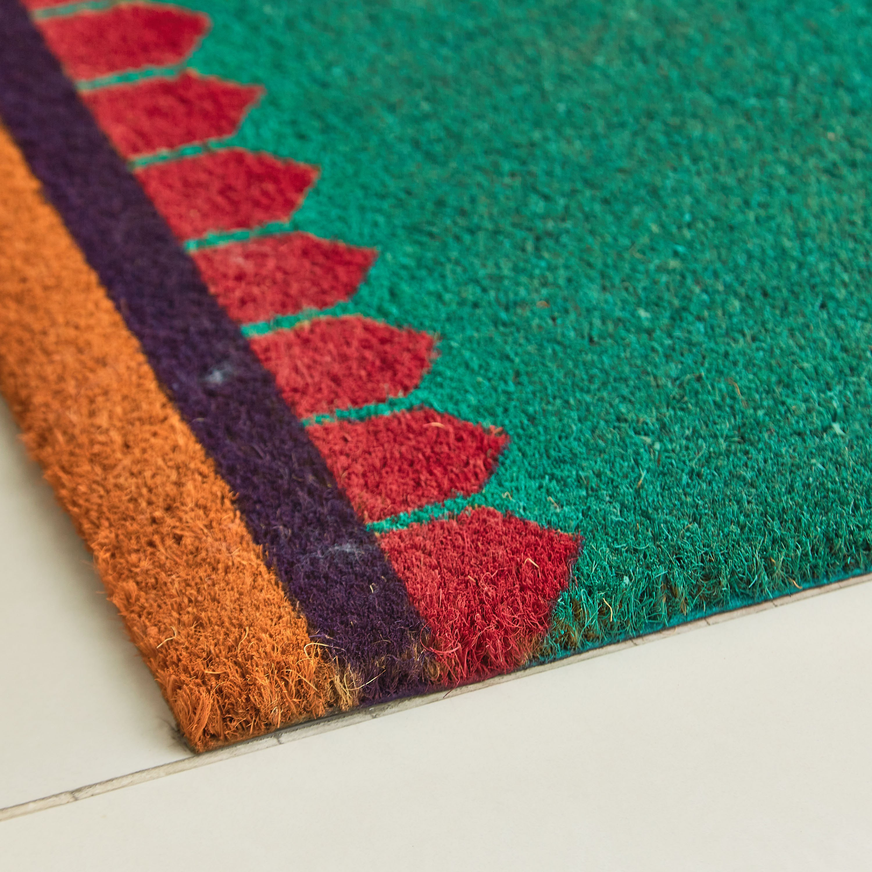 Indie Vibe Hazel Printed Coir Doormat with PVC Back - 40x75 cm-hbxhomeware-hbxlivingroom-image-3