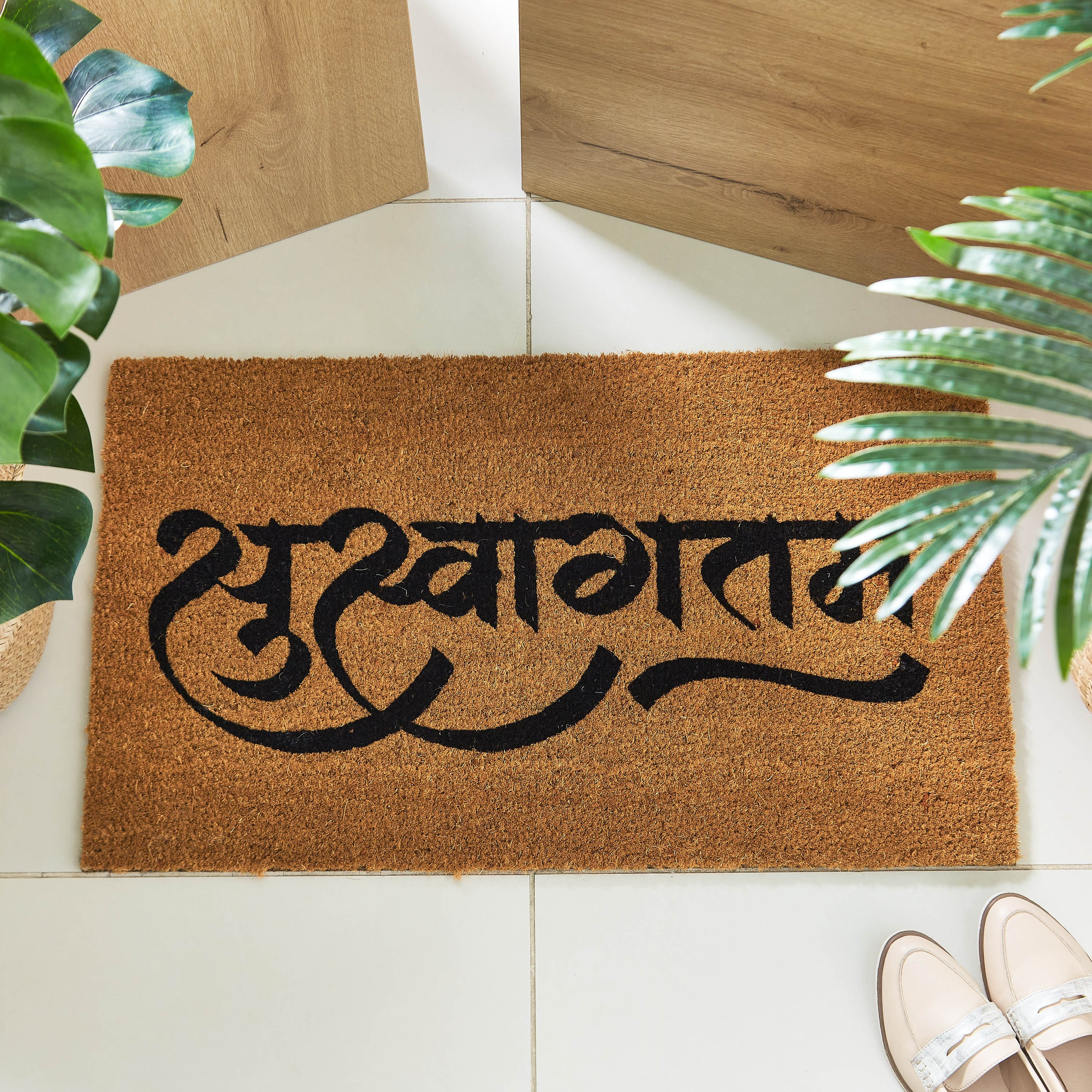 Indie Vibe Suswagatam Printed Coir Doormat - 45x75 cm-PROMO_HB_AE_B1G1_250925-image-2