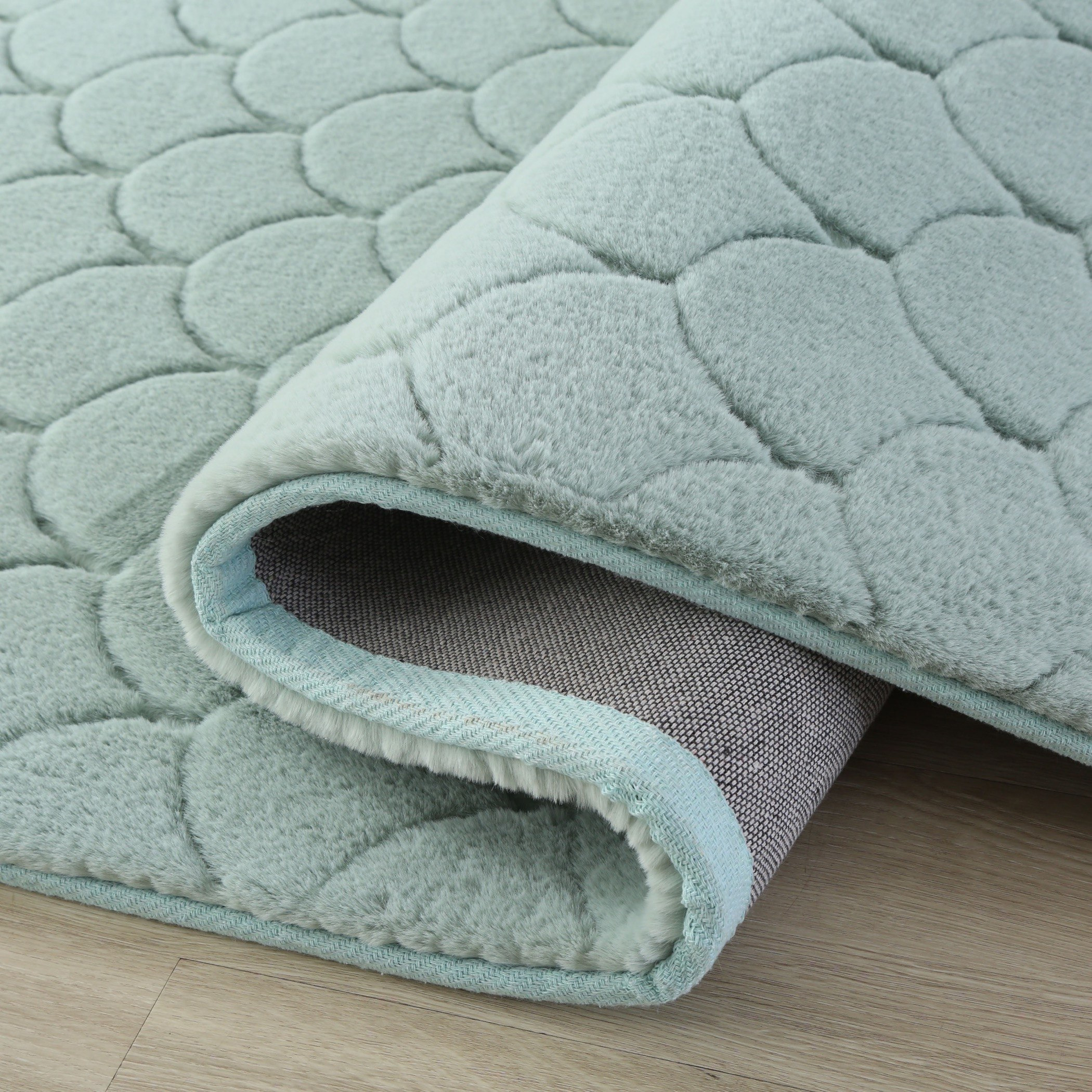 سجادة فرو أرنب مخيّطة من أزيل - 110x160 سم-hbxdecorandfurnishings-floorcoverings-rugs-image-3
