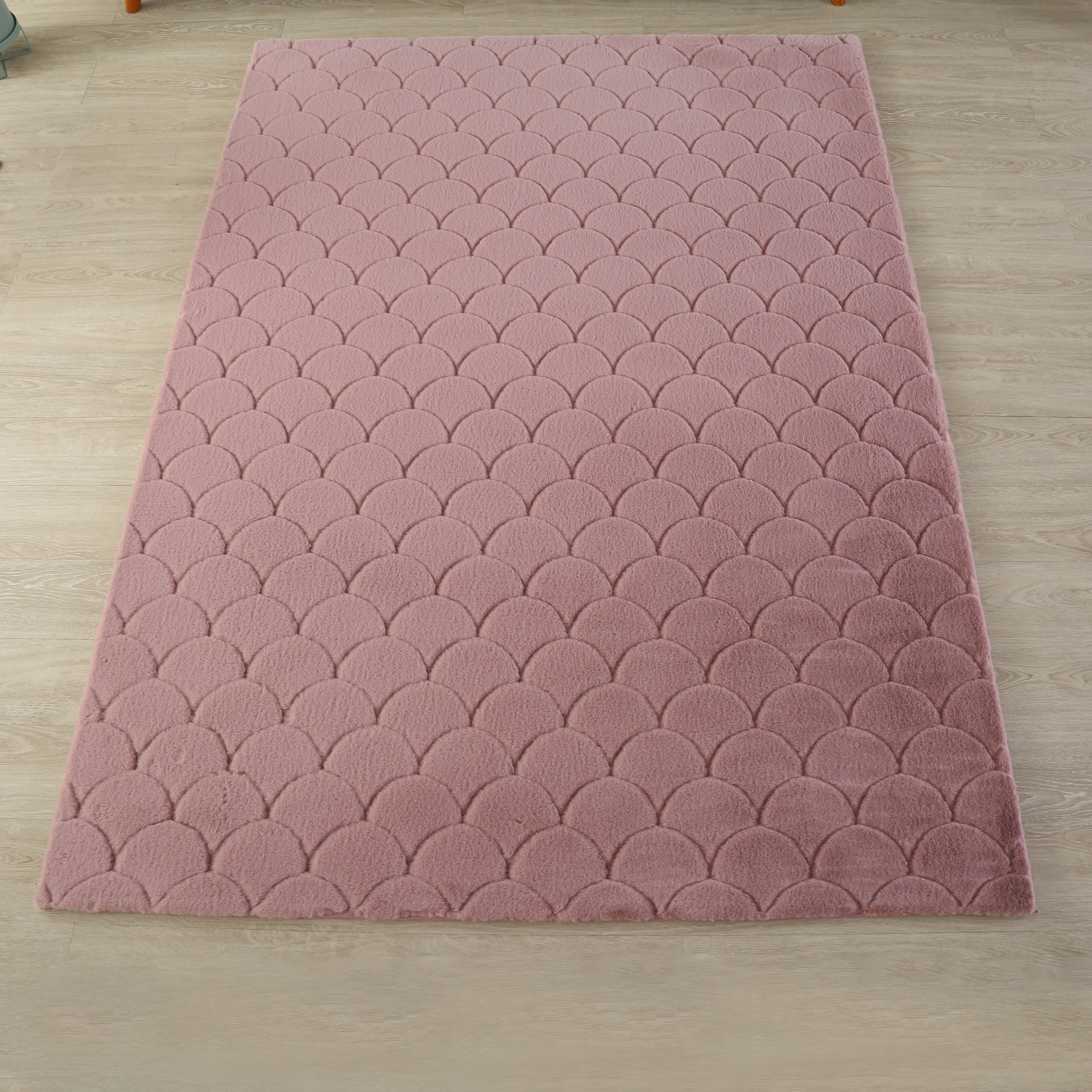 سجادة فرو أرنب مخيّطة من أزيل - 110x160 سم-hbxdecorandfurnishings-floorcoverings-rugs-image-2