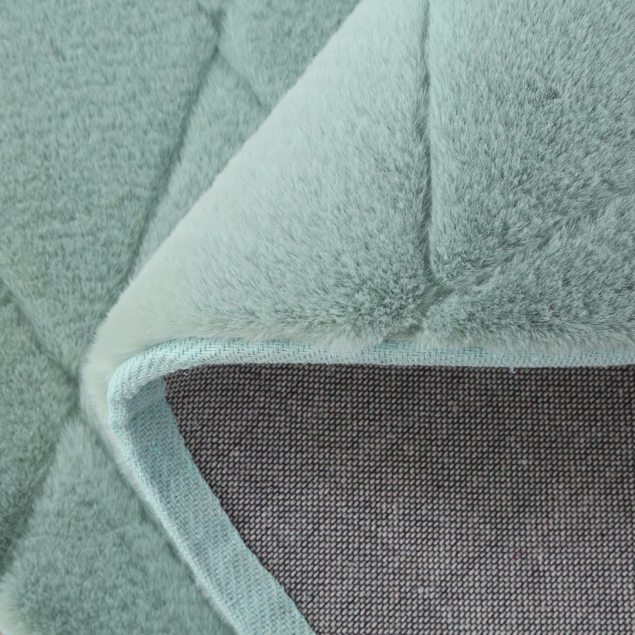 سجادة فرو أرنب مخيّطة ومستديرة من جوريك - 120 سم-hbxdecorandfurnishings-floorcoverings-rugs-image-4