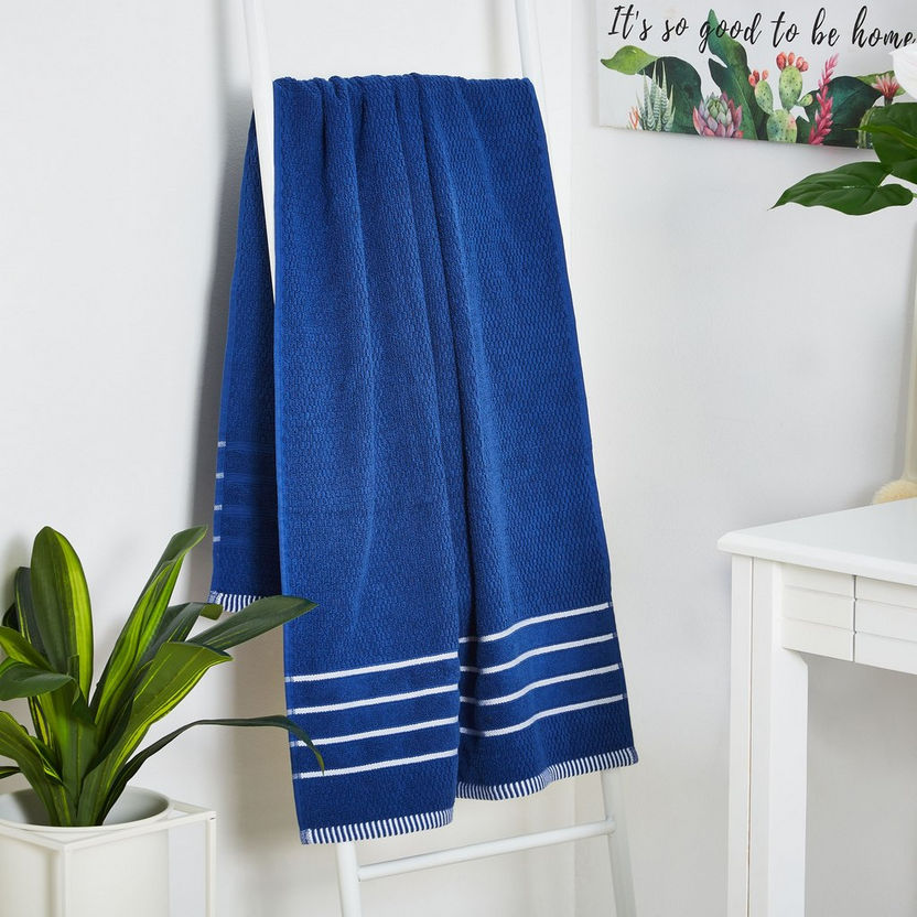 Popcorn Cotton Bath Towel - 68x136 cm-Bathroom Textiles-image-0