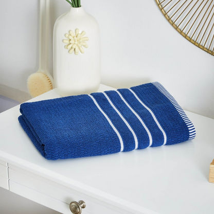 Popcorn Cotton Bath Towel - 68x136 cms