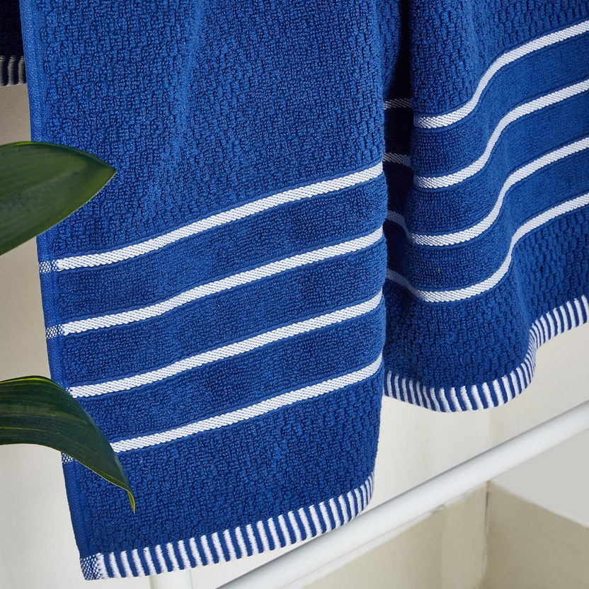 Popcorn Cotton Bath Towel - 68x136 cm-Bathroom Textiles-image-2