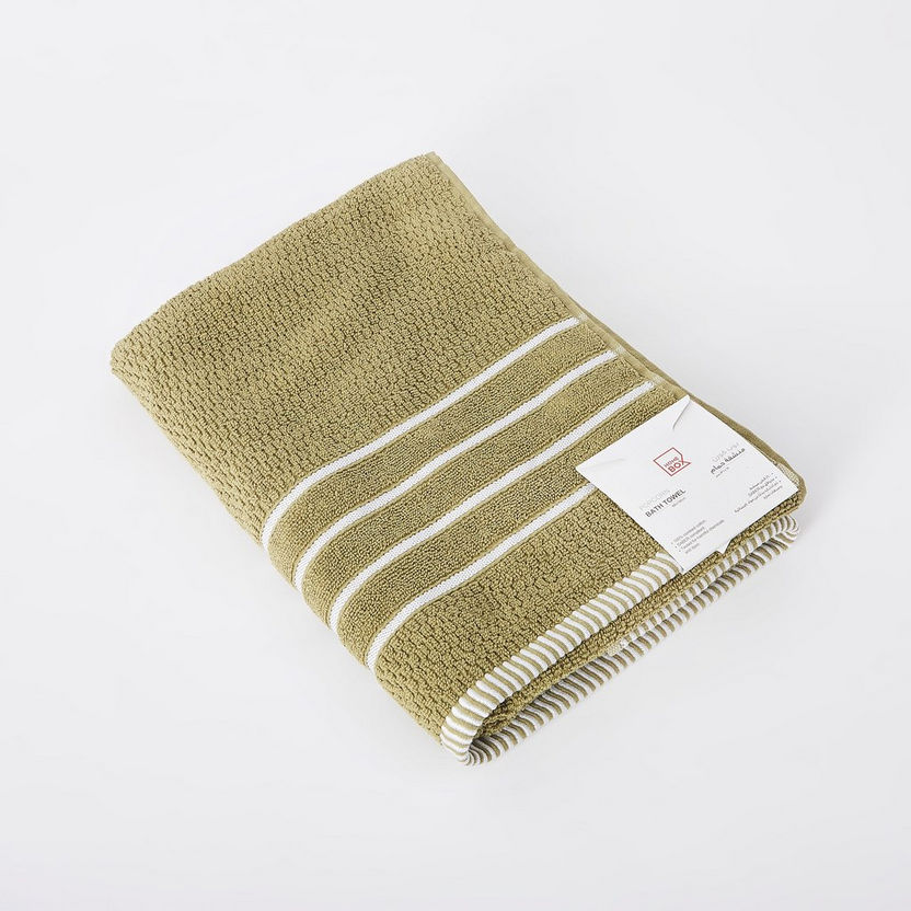 Popcorn Cotton Bath Towel - 68x136 cm-Bathroom Textiles-image-4