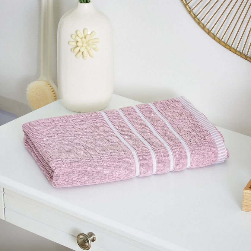 Popcorn Cotton Bath Towel - 68x136 cm-Bathroom Textiles-image-1