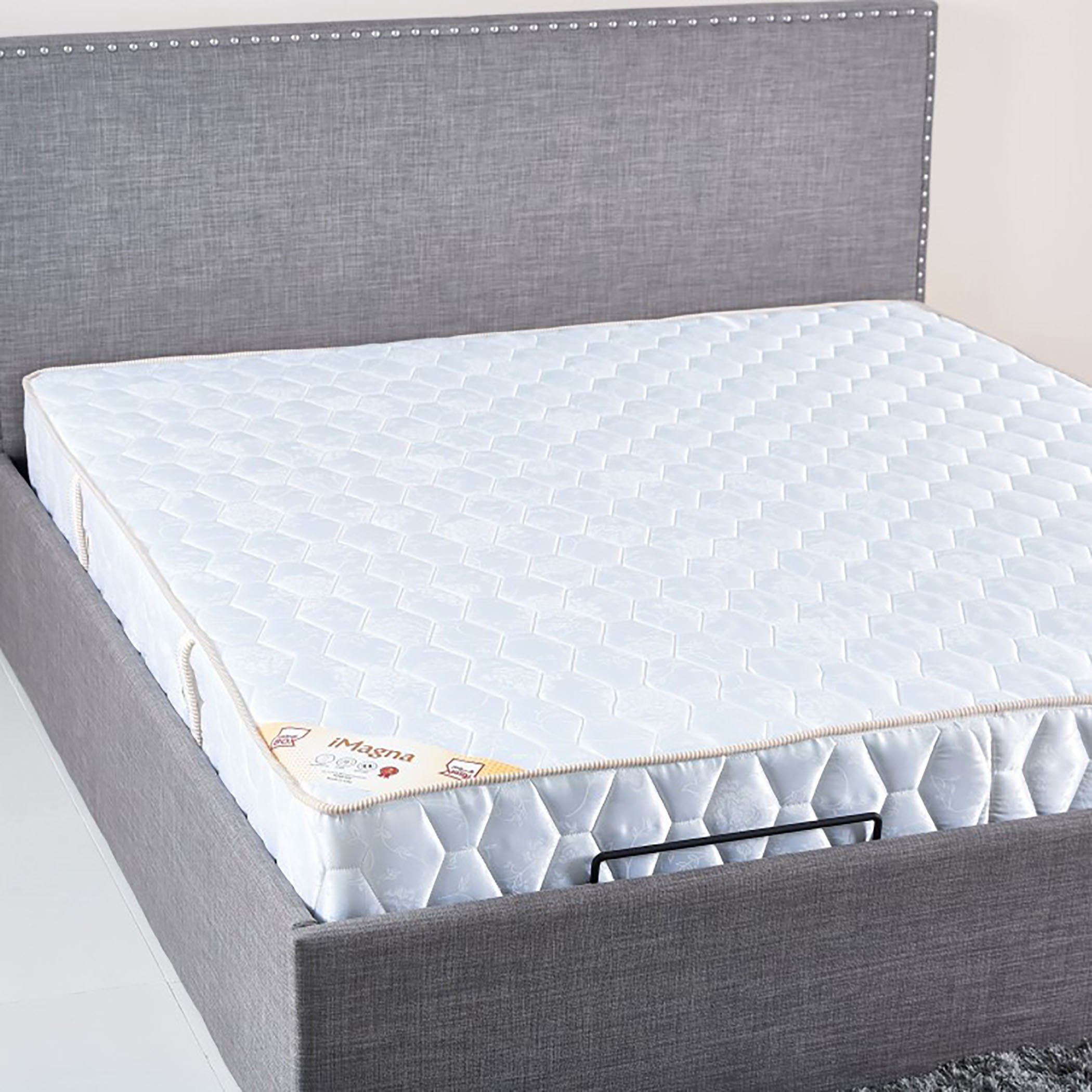 مرتبة سوبر كينج بنوابض حلزونيّة من آي ماجنا - 200x200x22 سم-hbxfurniture-mattresses-superking-image-2