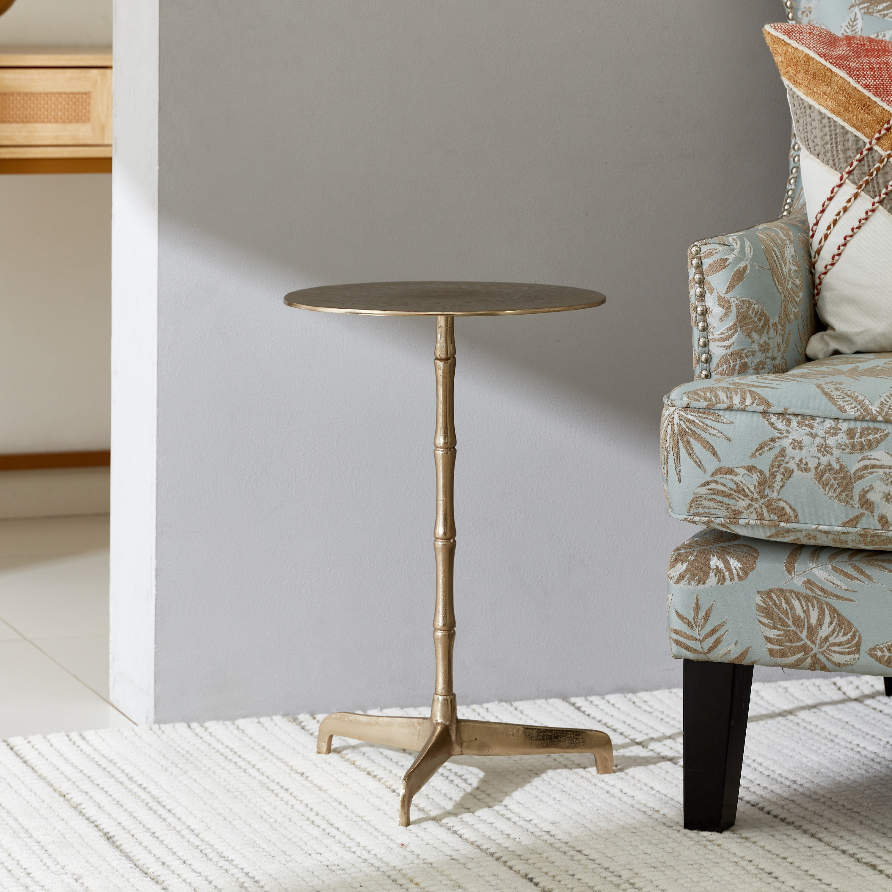 Zane Aluminum End Table-hbxfurniture-livingroom-endtables-image-1