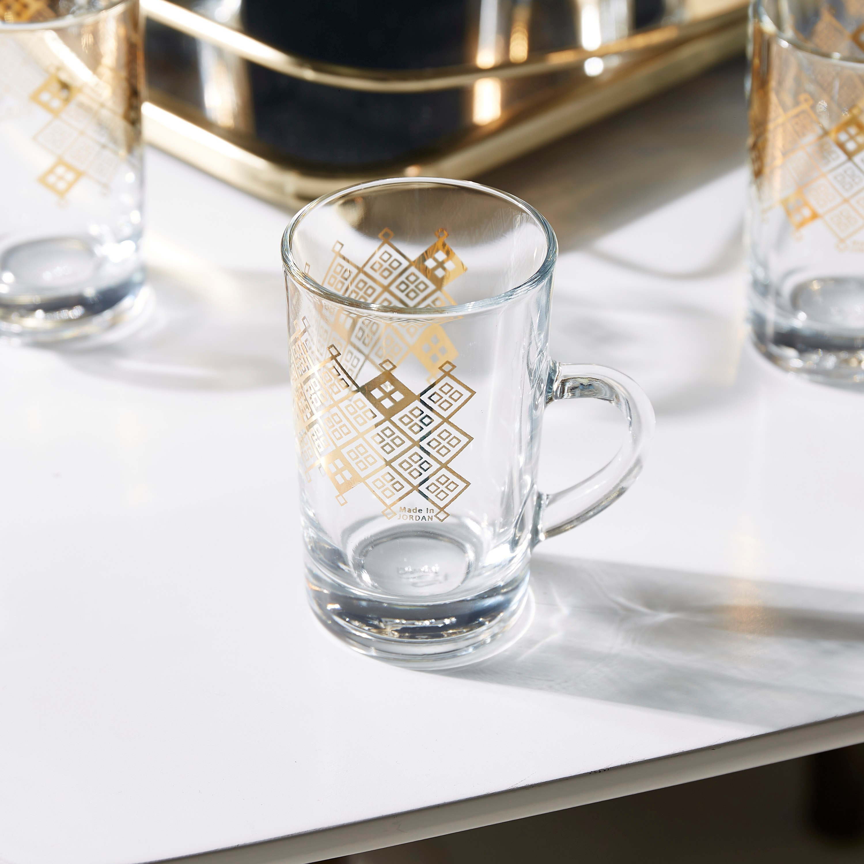 طقم أكواب شاي سباركل ذهبيّة بمقابض 6 قطع من ديملاج-hbxhomeware-hbxkitchen-image-2