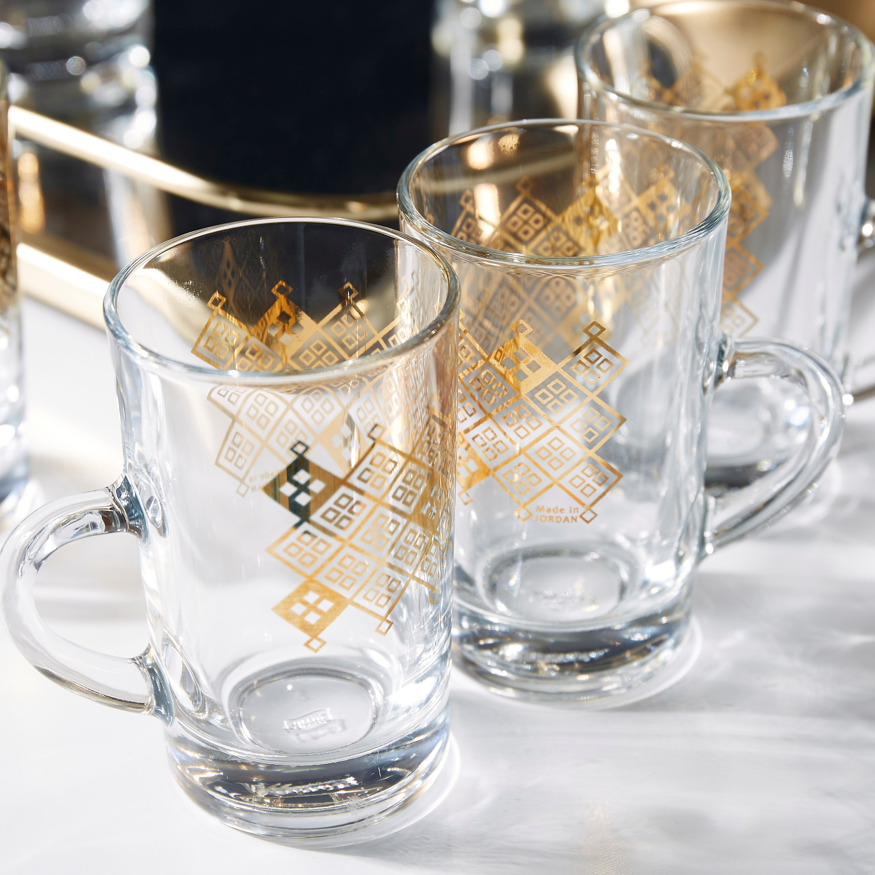 طقم أكواب شاي سباركل ذهبيّة بمقابض 6 قطع من ديملاج-hbxhomeware-hbxkitchen-image-3