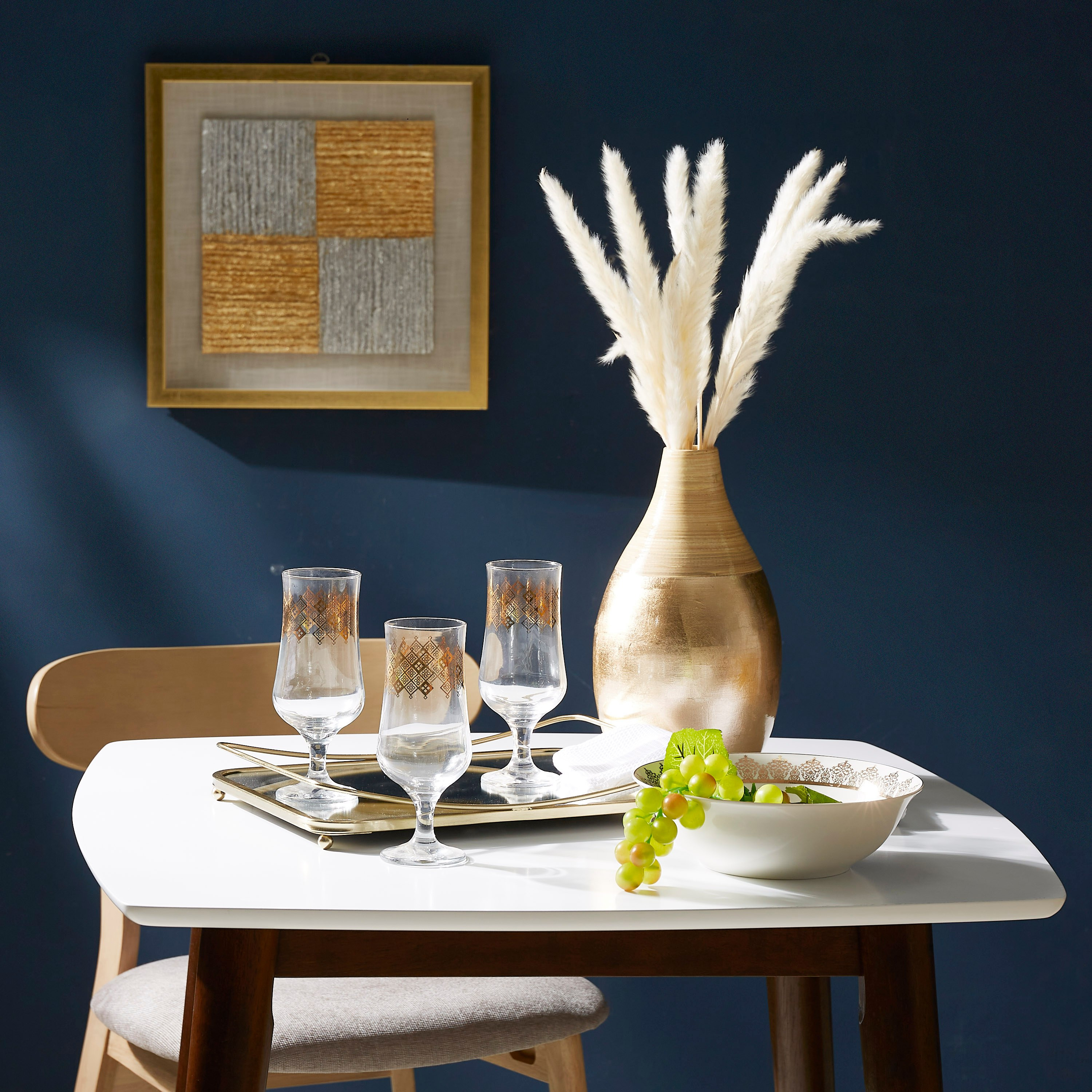 طقم كاسات طويلة سباركل ذهبية 3 قطع من ديملاج - 385 مل-hbxhomeware-hbxkitchen-image-4