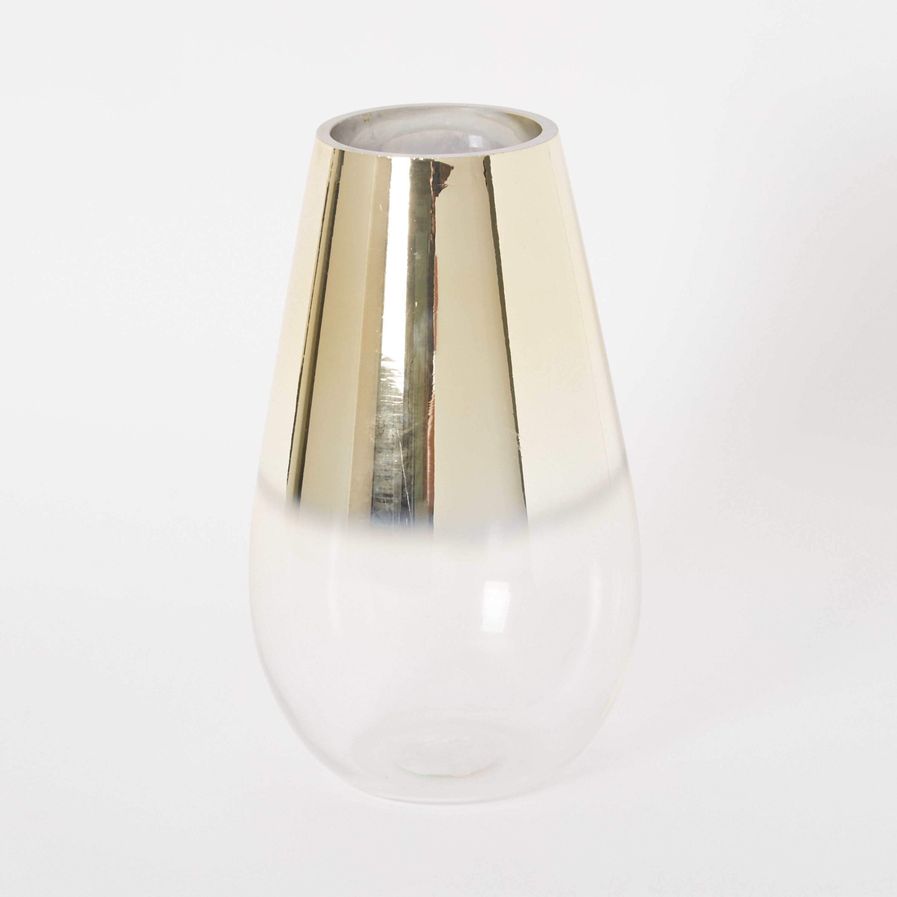 مزهرية زجاجية صغيرة متدرجة الألوان بشكل قمع من إلينور - 15×25 سم-hbxbedroom-decorandaccessories-vases-image-6