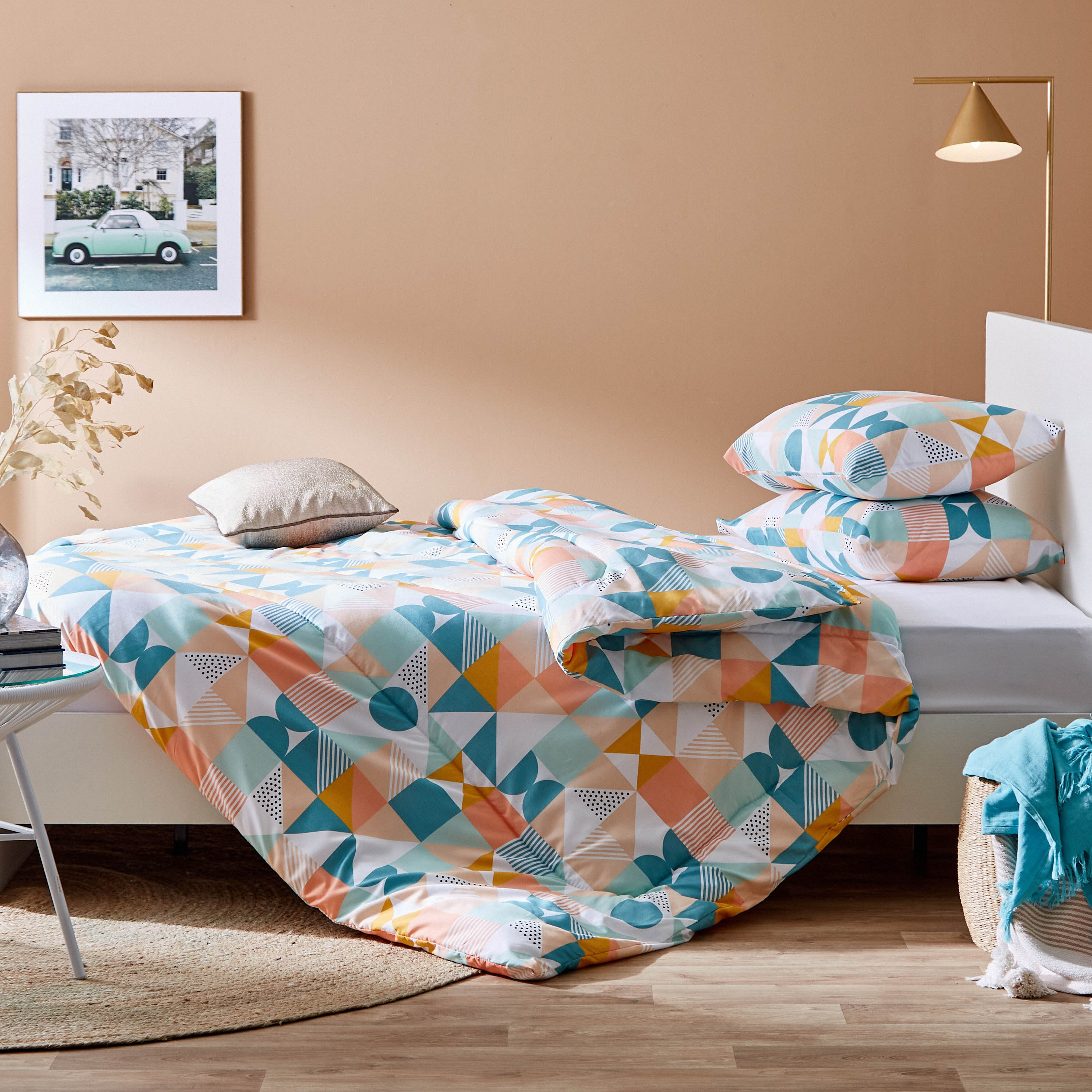 طقم لحاف كينج مايكروفايبر 3 قطع من أتلانتا كورا - 220x240 سم-hbxhomeware-hbxdecorandfurnishings-image-5
