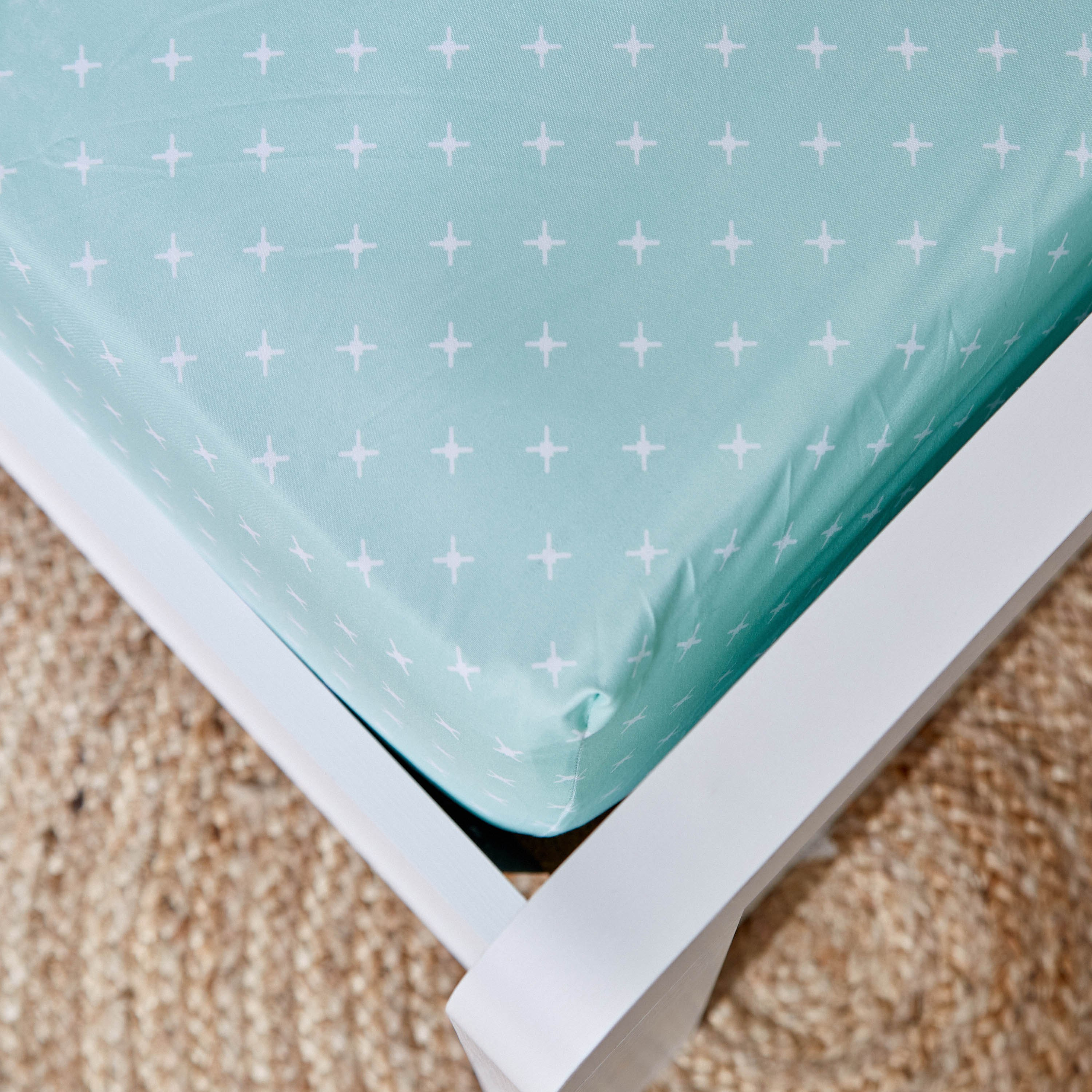 شرشف مطاطي كينج ألياف دقيقة بطبعات من أتلانتا كورا - 180×200+25 سم-hbxhomeware-hbxbedroom-image-3