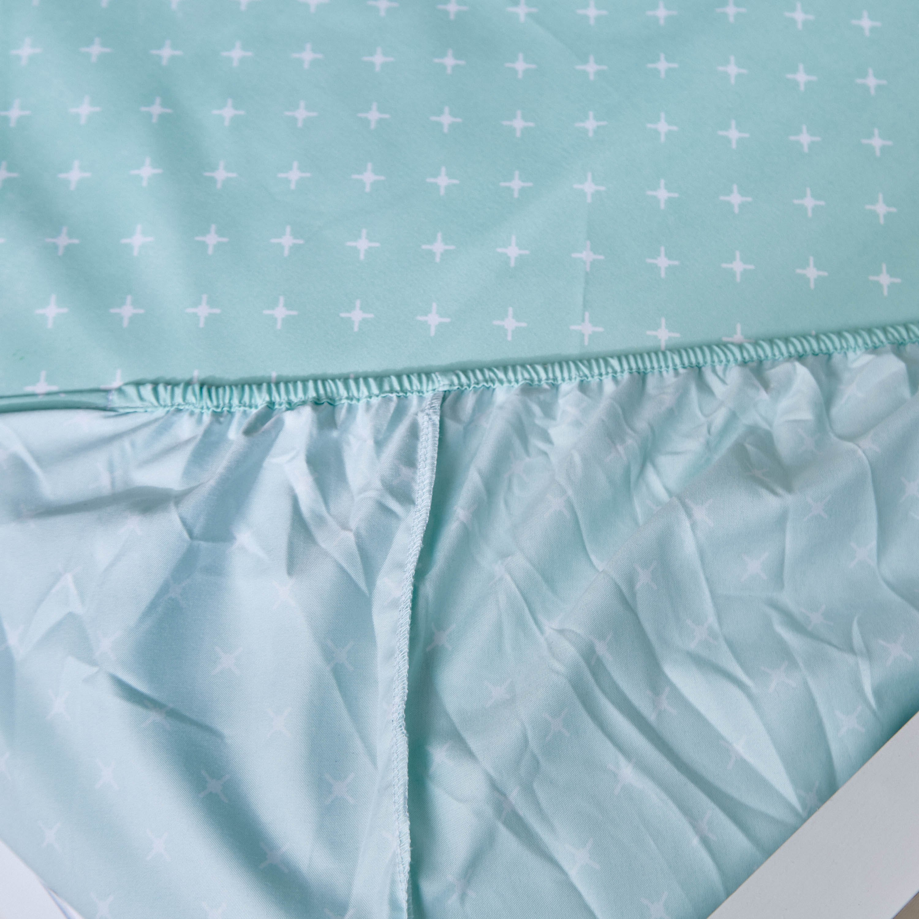 شرشف مطاطي كينج ألياف دقيقة بطبعات من أتلانتا كورا - 180×200+25 سم-hbxhomeware-hbxbedroom-image-4
