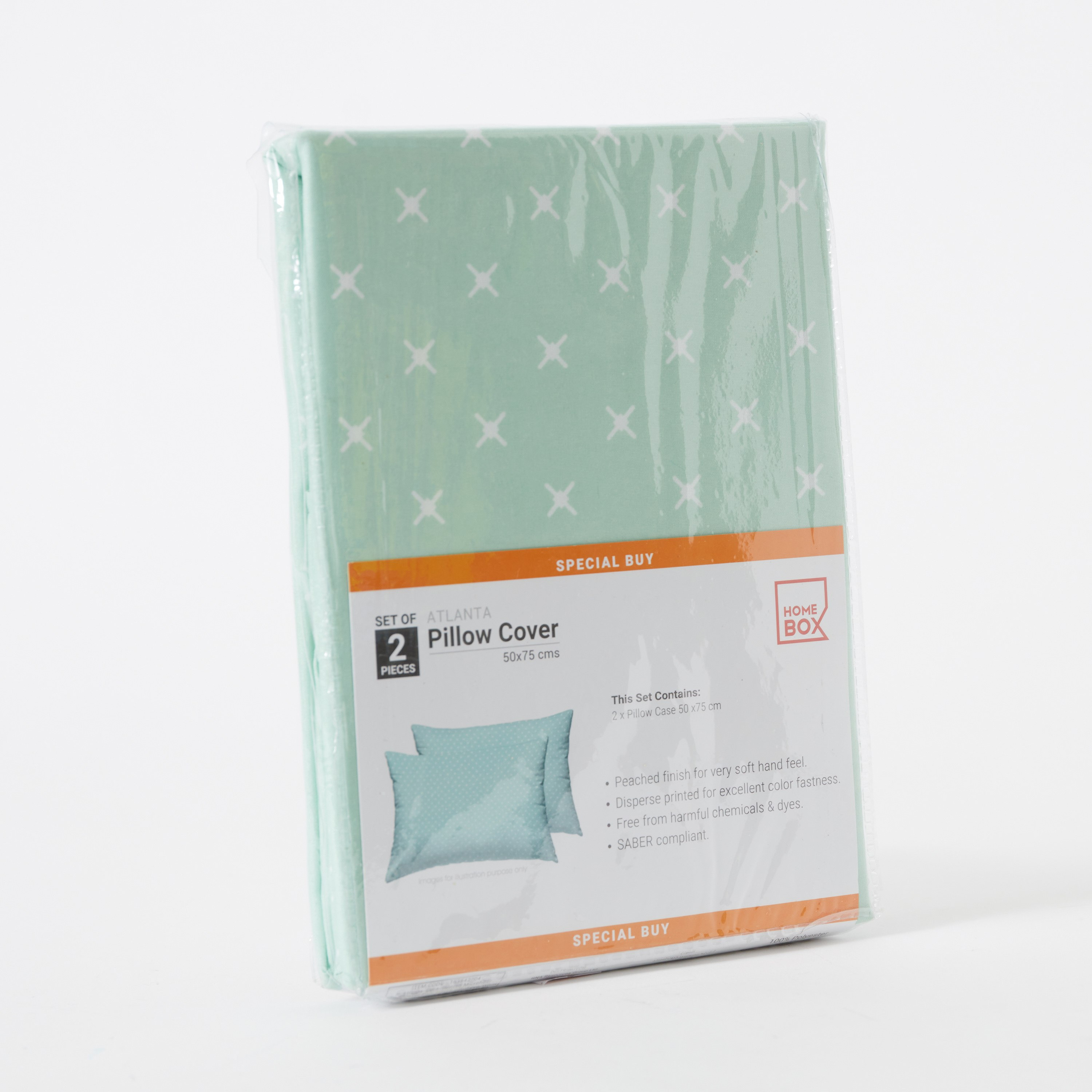 طقم أغطية وسائد ميكروفايبر بطبعات من أتلانتا كورا - 50x75 سم-hbxhomeware-hbxbedroom-image-6