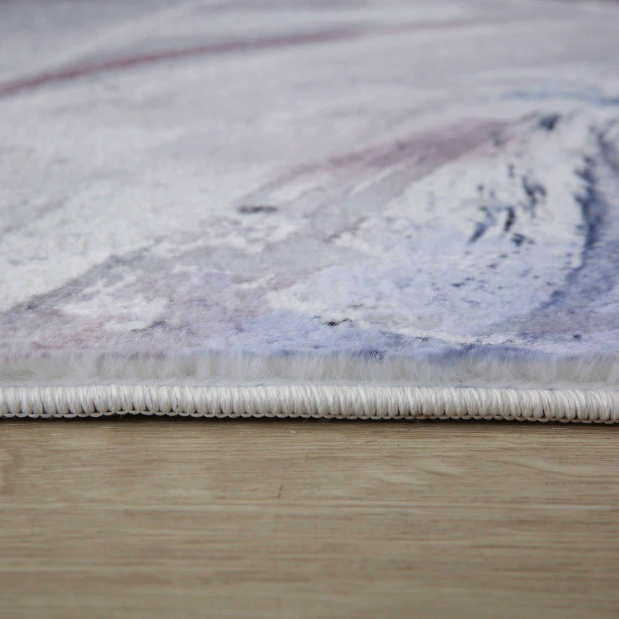Milan Dalton Printed Plush Fur Rug - 160x230 cm-hbxdecorandfurnishings-floorcoverings-rugs-image-3