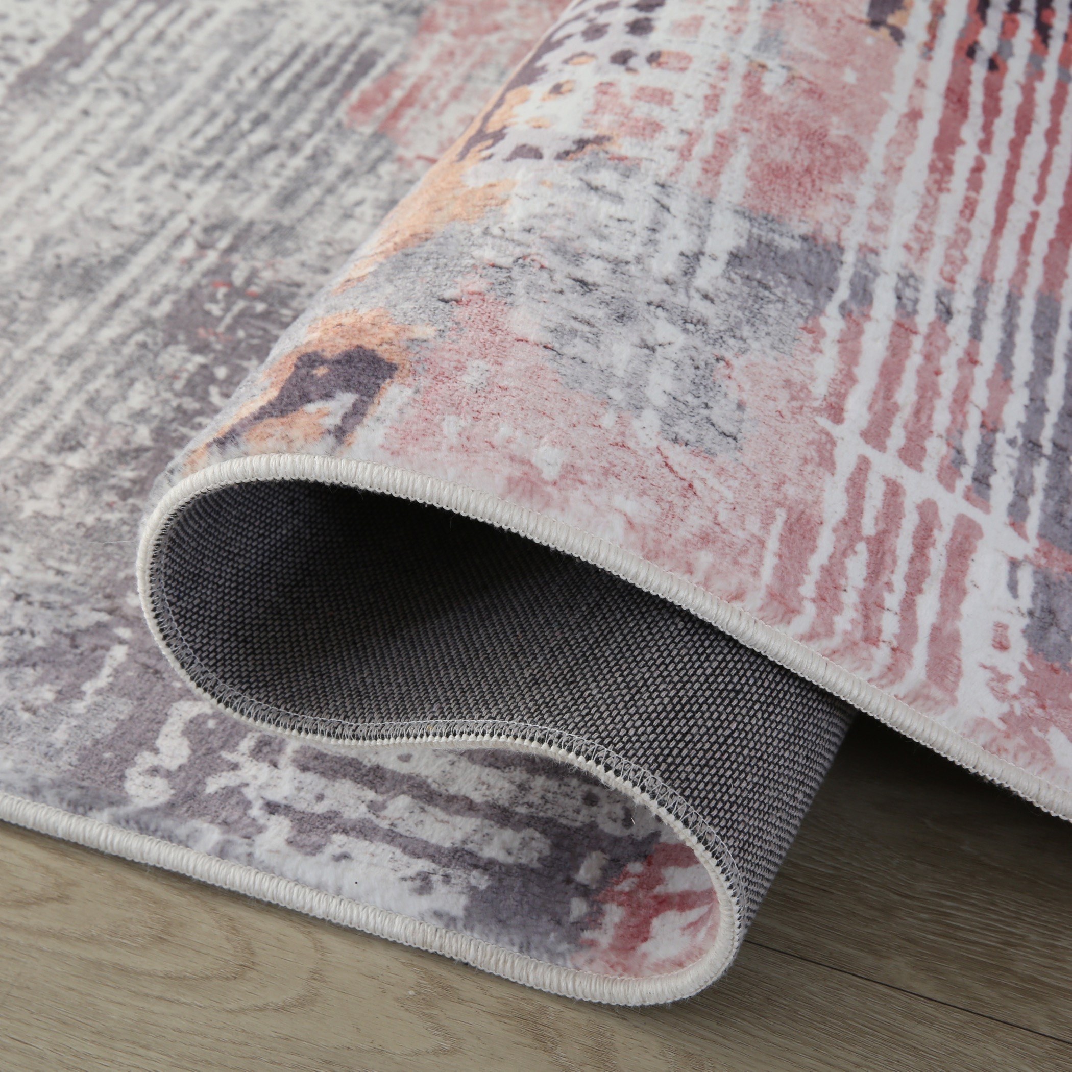 سجادة فرو مخمليّة بطبعات من ميلان زيا - 120x170 سم-hbxdecorandfurnishings-floorcoverings-rugs-image-2