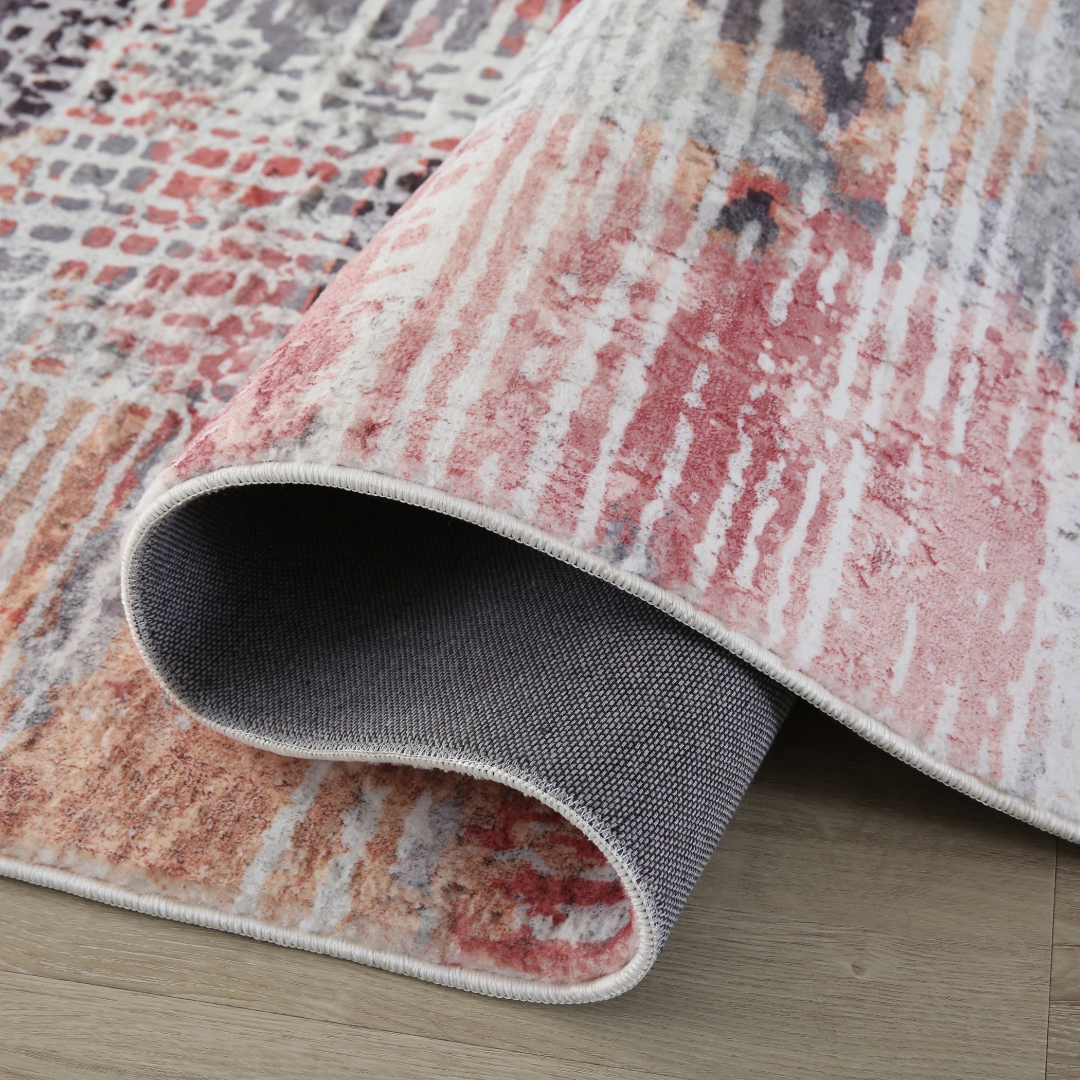 سجادة فرو مخمليّة بطبعات من ميلان زيا - 160x230 سم-hbxdecorandfurnishings-floorcoverings-rugs-image-2