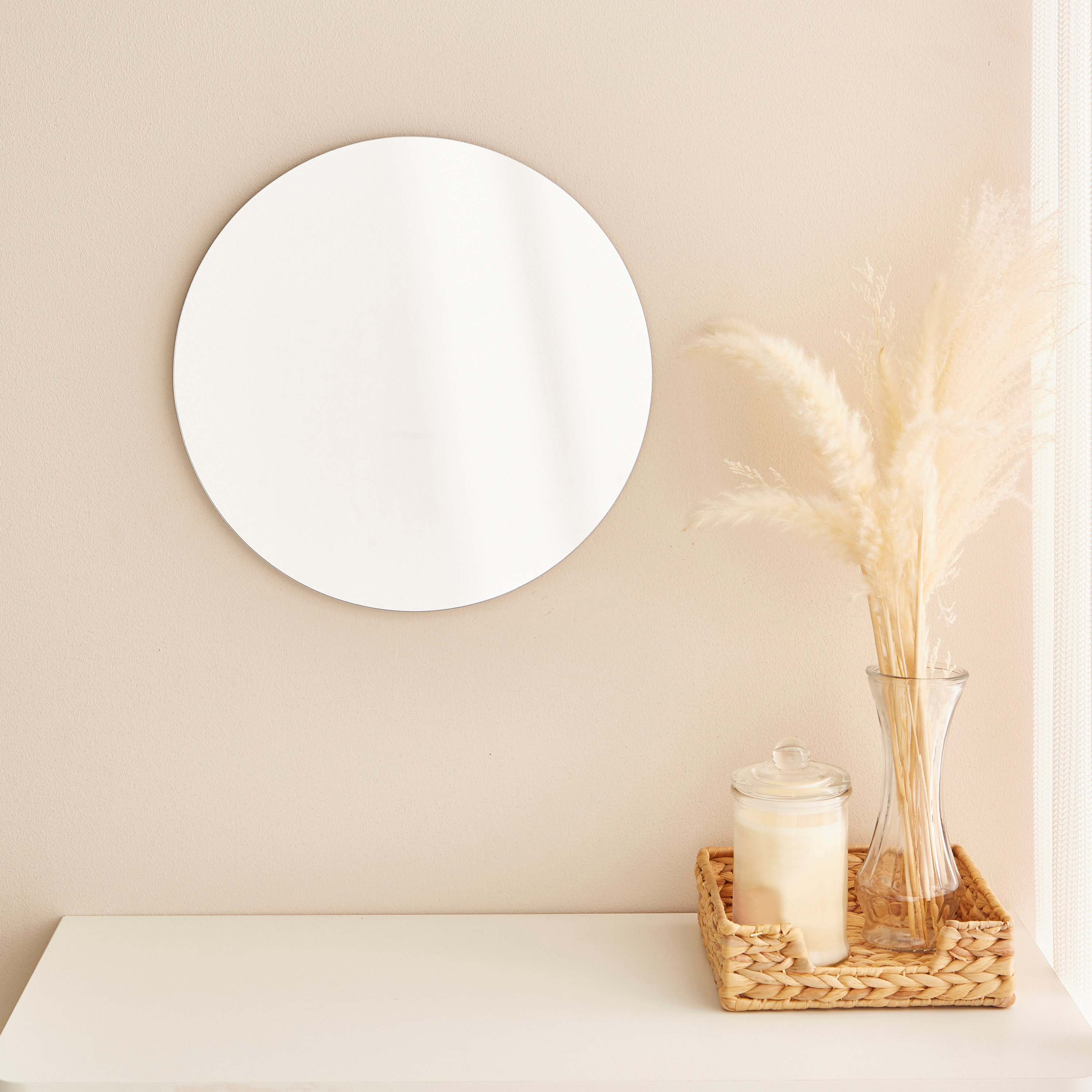 Chiara Plain Circular Mirror - 1x40 cm-PROMO_HB_AE_B1G1_250925-image-1