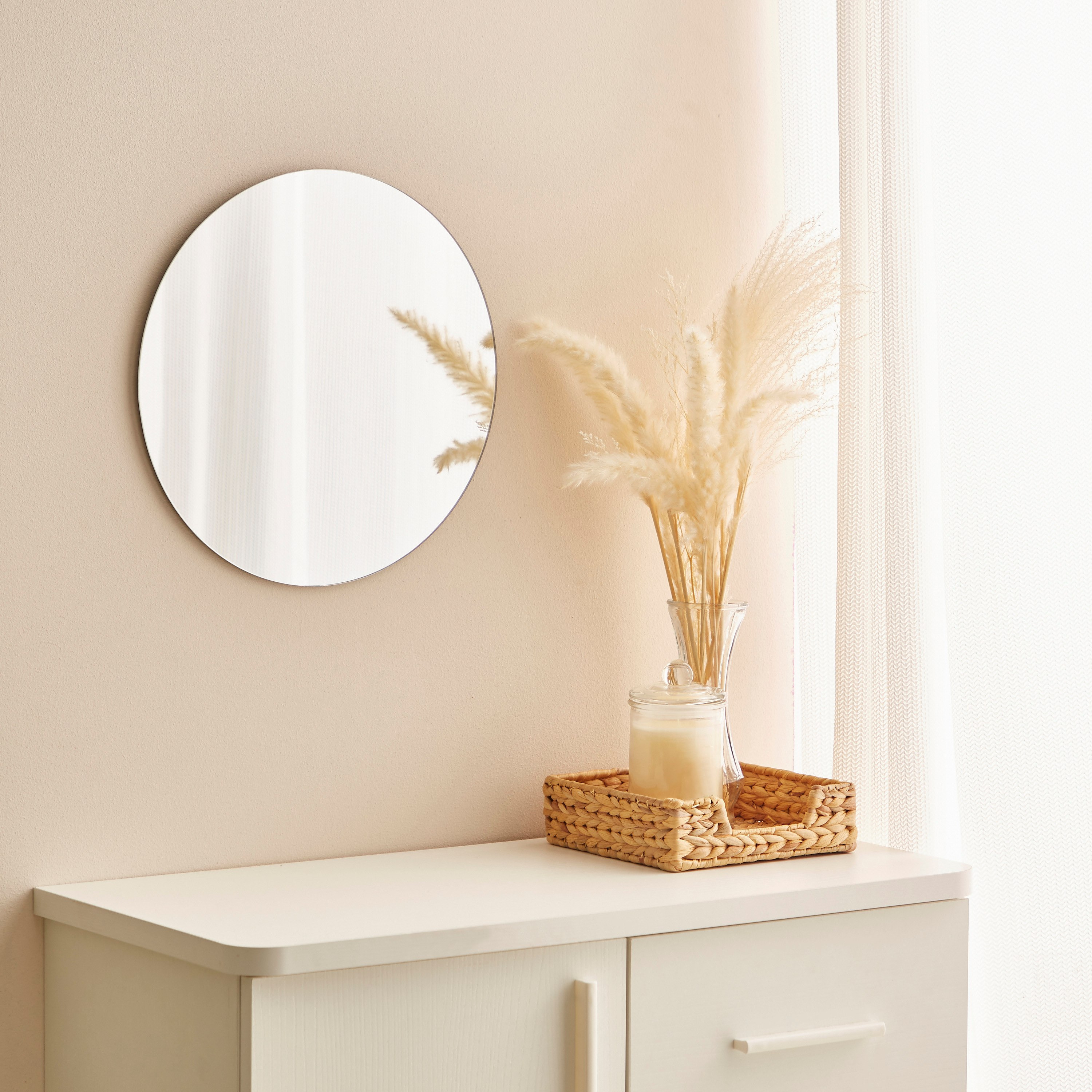 Chiara Plain Circular Mirror - 1x40 cm-PROMO_HB_AE_B1G1_250925-image-4