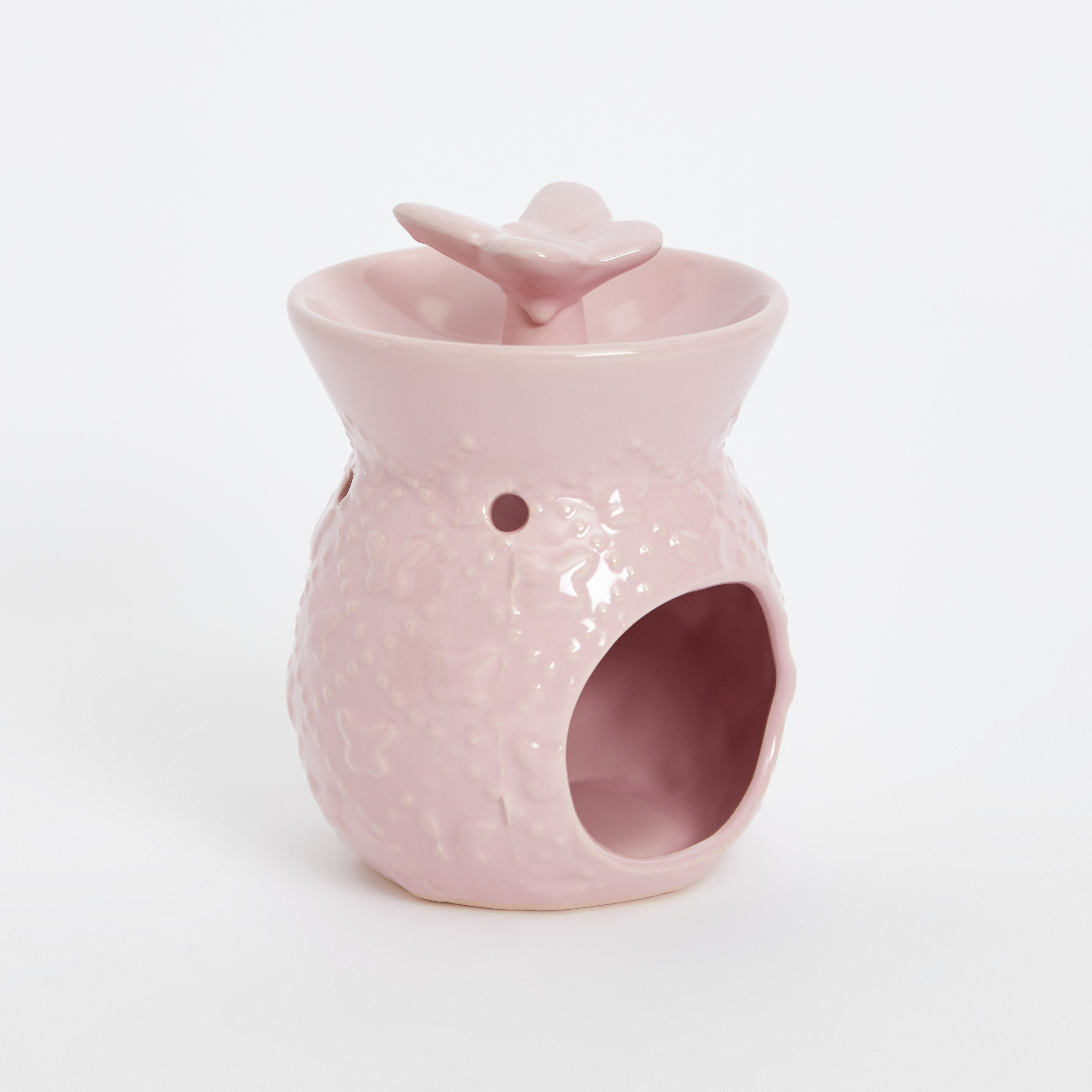 مبخرة زيوت سيراميك بسطح فراشة من زيتا - 9x9x12 سم-hbxbedroom-homefragrance-oilburners-image-6