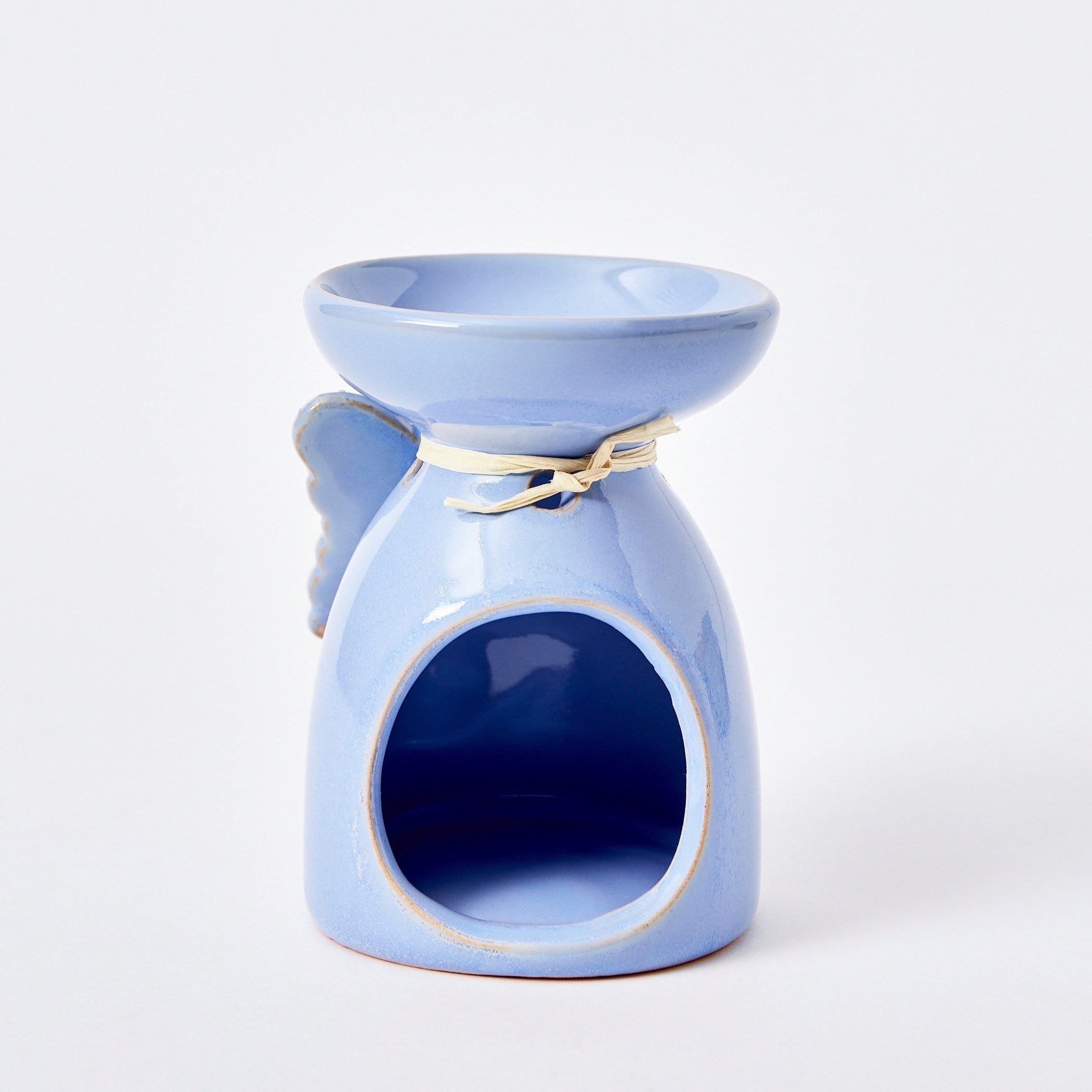 مبخرة زيوت سيراميك بزيّنة فراشة من زيتا - 9x9x12 سم-hbxbedroom-homefragrance-oilburners-image-7