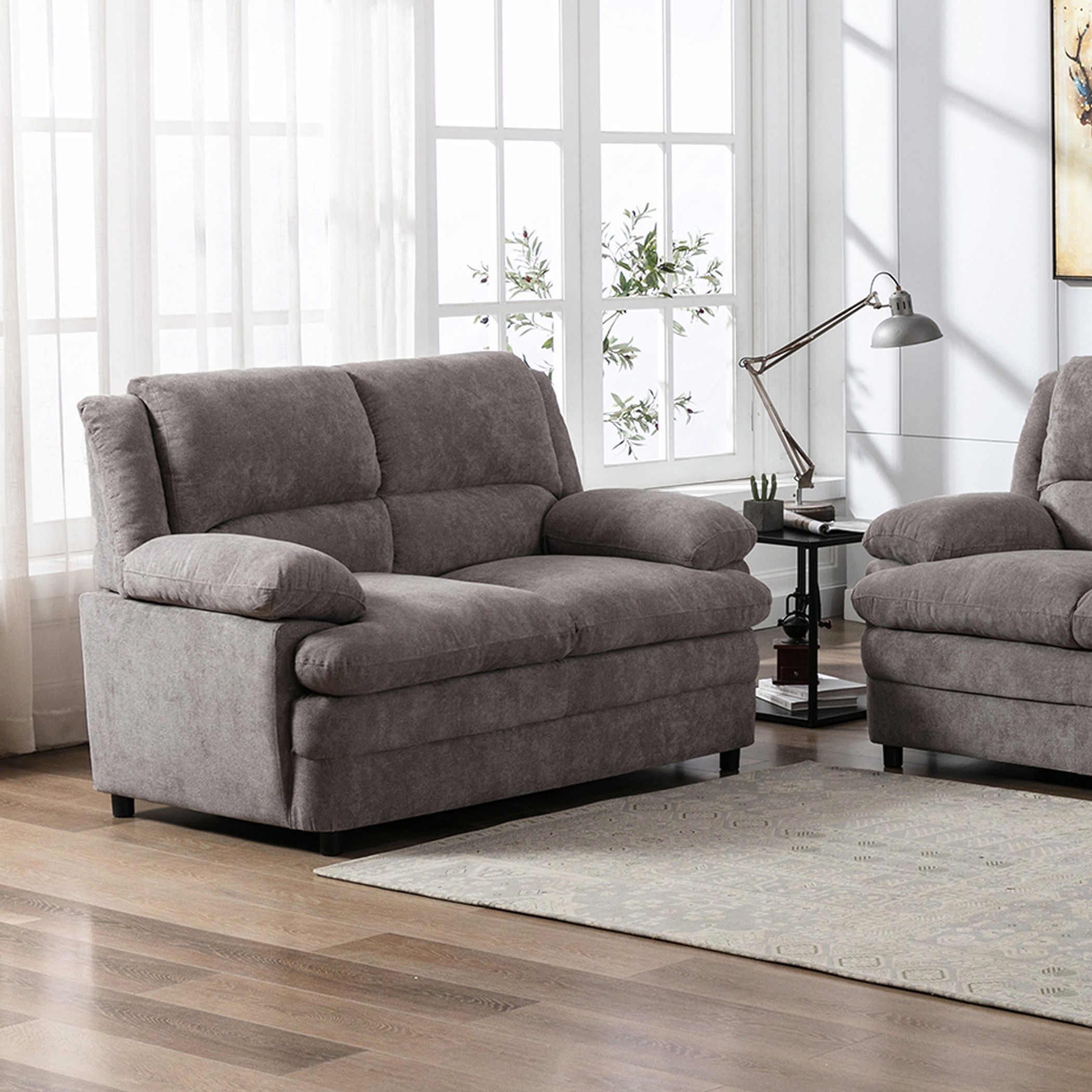 كنبة قماشيّة مقعدين - بوسطن-hbxlivingroom-sofasandarmchairs-sofas-image-1