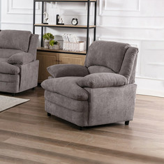 Boston 1-Seater Fabric Sofa