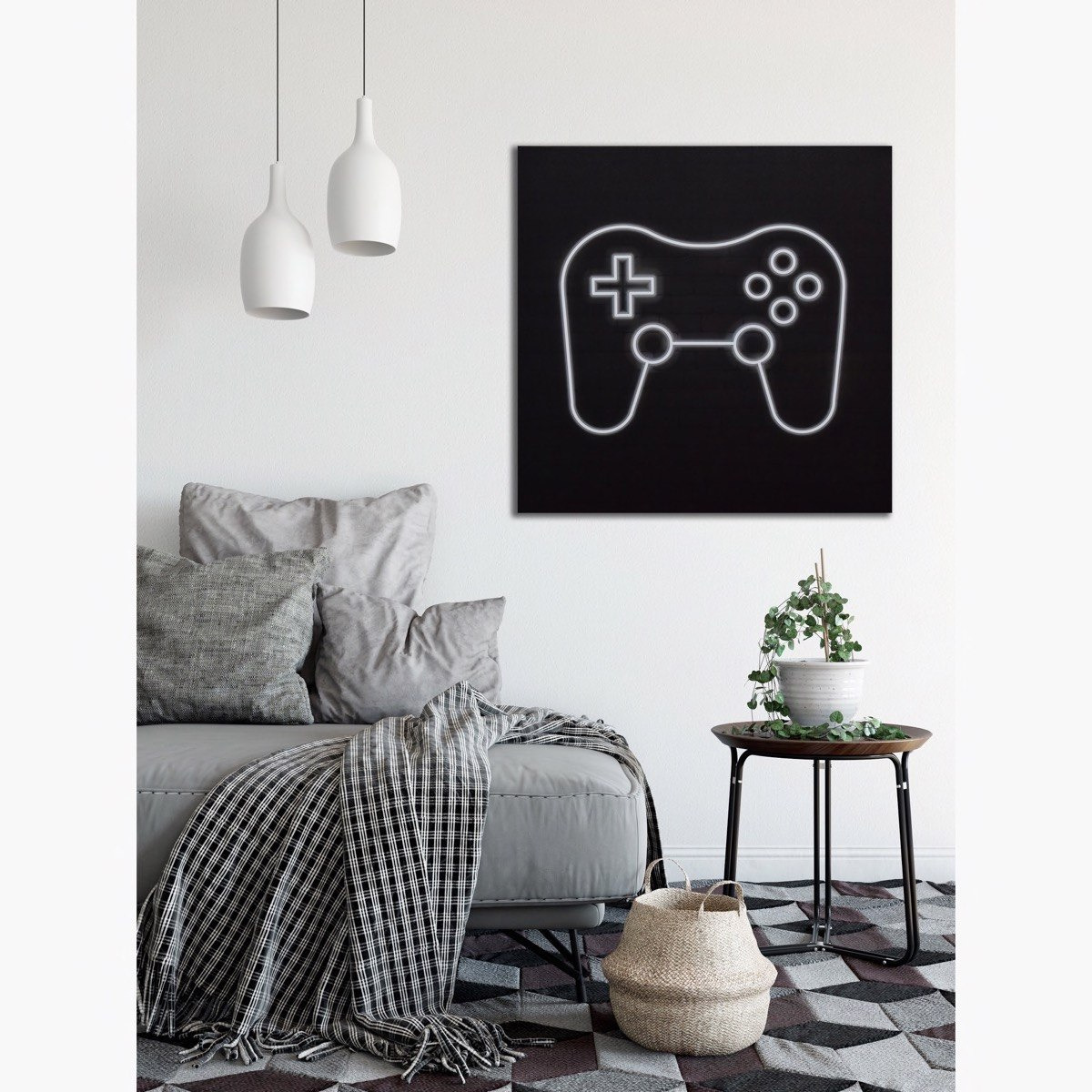 لوحة كانفاس مؤطرة بطبعات من جيما - 60x2x60 سم-PROMO_HB_AE_B1G1_250925-image-3