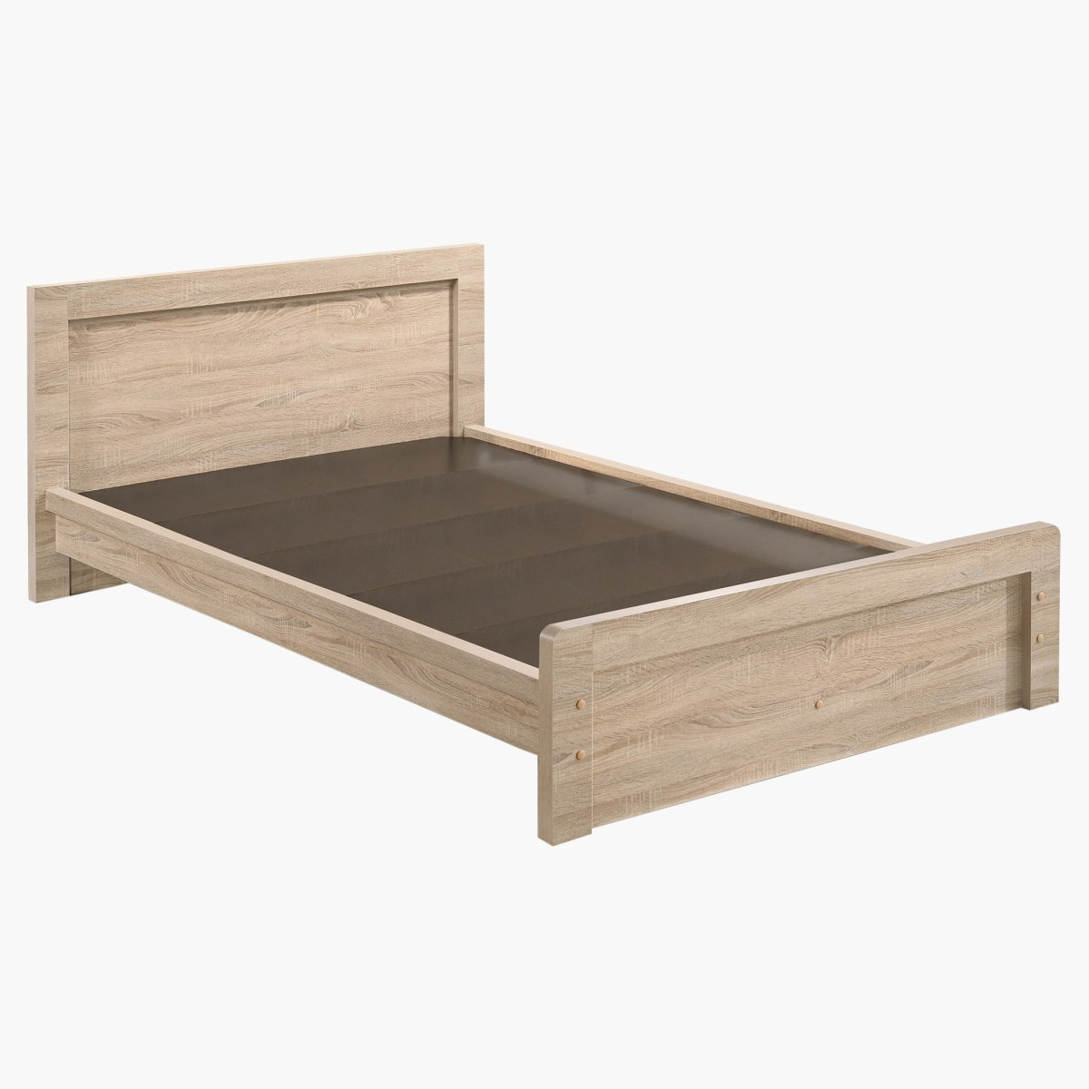 طقم غرفة نوم مزدوجة 5 قطع من كوبر - 120x200 سم-hbxbedroom-bedsandbedsets-beds-twin-image-4