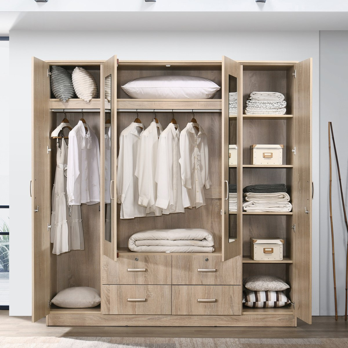 طقم غرفة نوم كينج 5 قطع 180x200 سم من كوبر-hbxbedroom-bedsandbedsets-bedroomsets-king-image-11