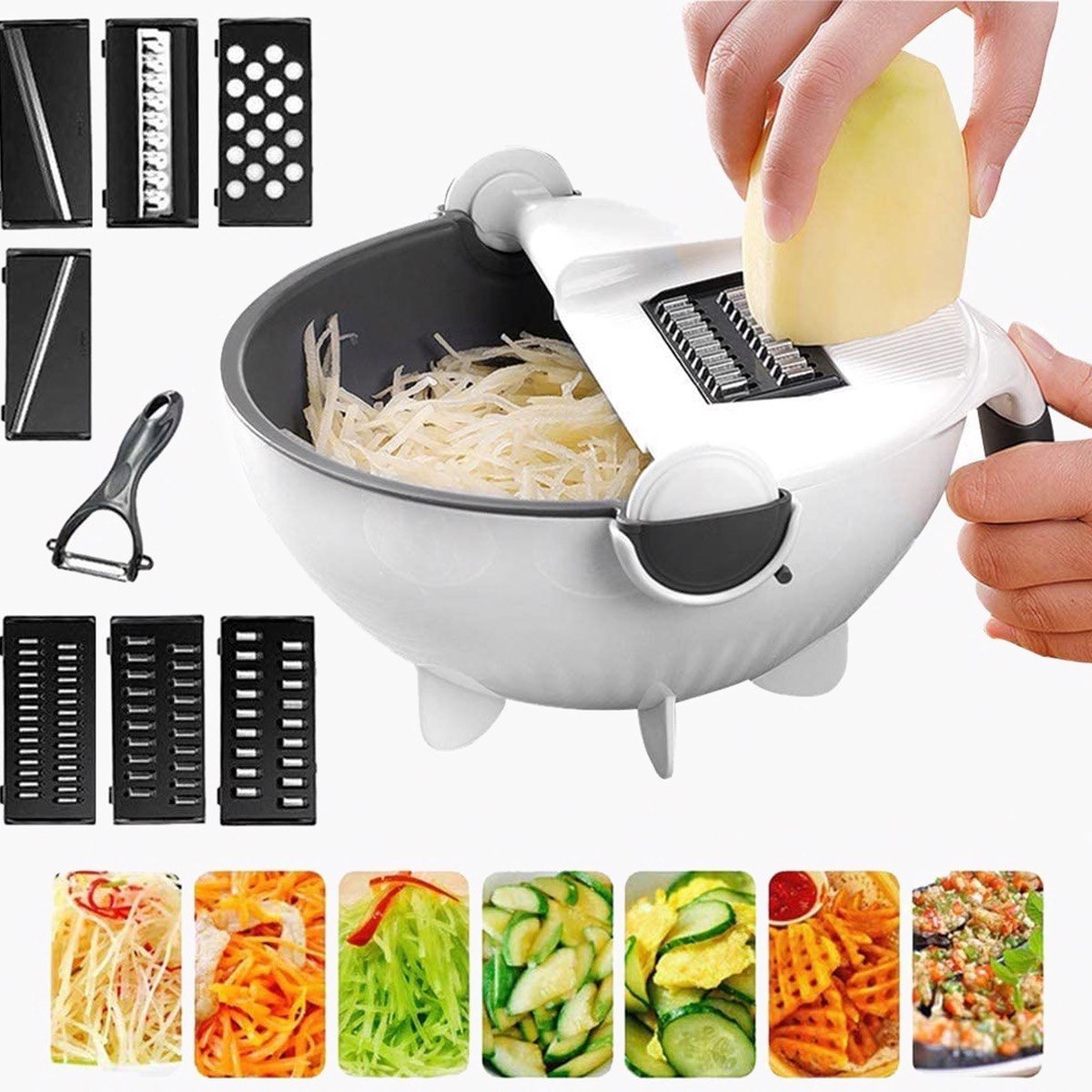 لوح تقطيع متعدد الوظائف 9 في 1 مع سلة تصفية من نيو-hbxhomeware-hbxkitchen-image-5