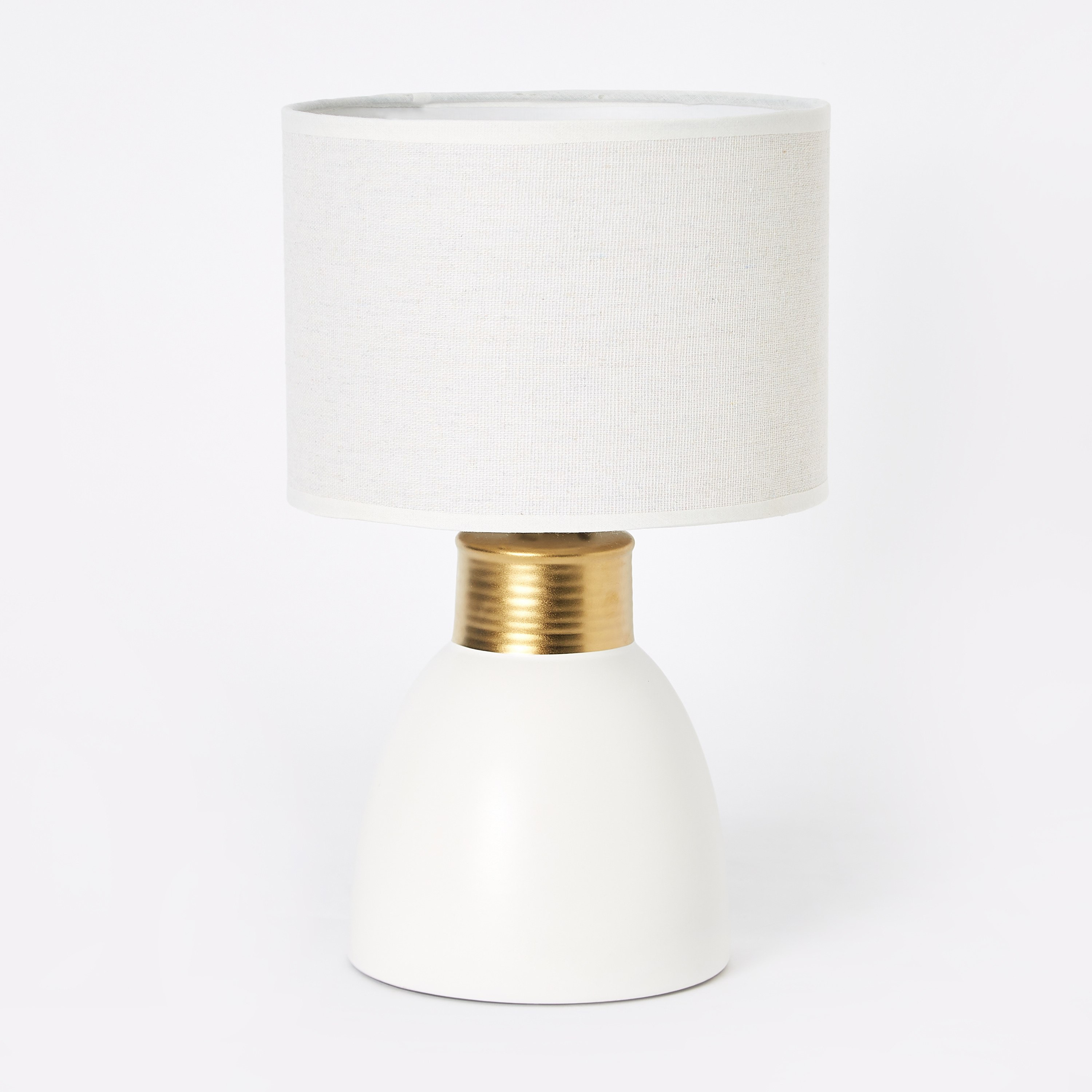 مصباح طاولة بقاعدة سيراميك من كوو - 19x19x34 سم-hbxlivingroom-lighting-tablelamps-image-5