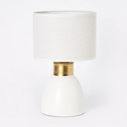 Quo Blob Ceramic Base Table Lamp - 19x19x34 cms